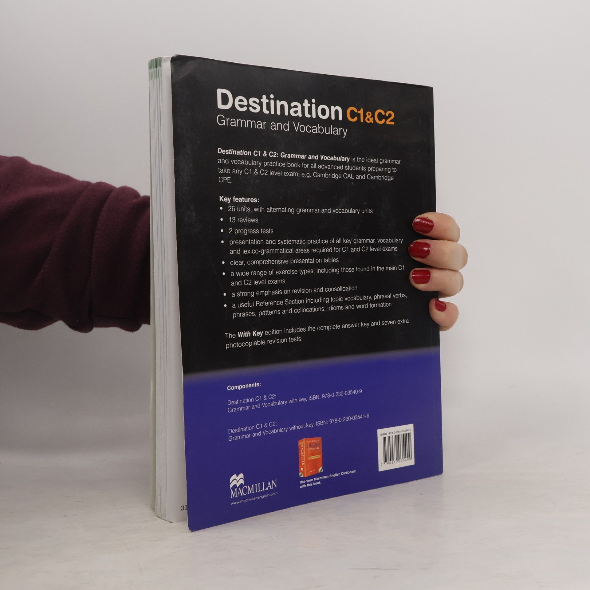 Malcolm Mann Destination C1&C2. Grammar & Vocabulary. with Answer Key