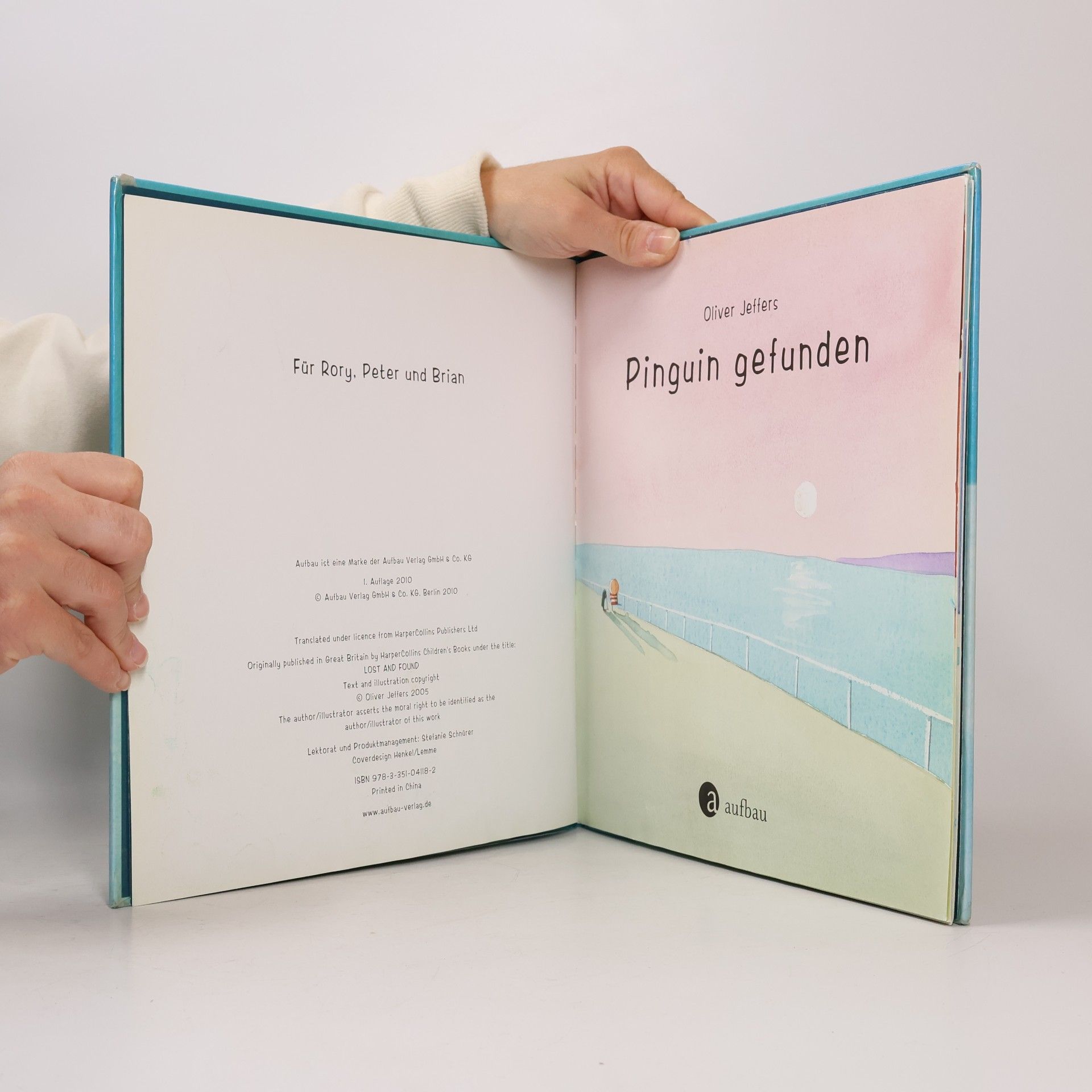 Oliver Jeffers Pinguin gefunden