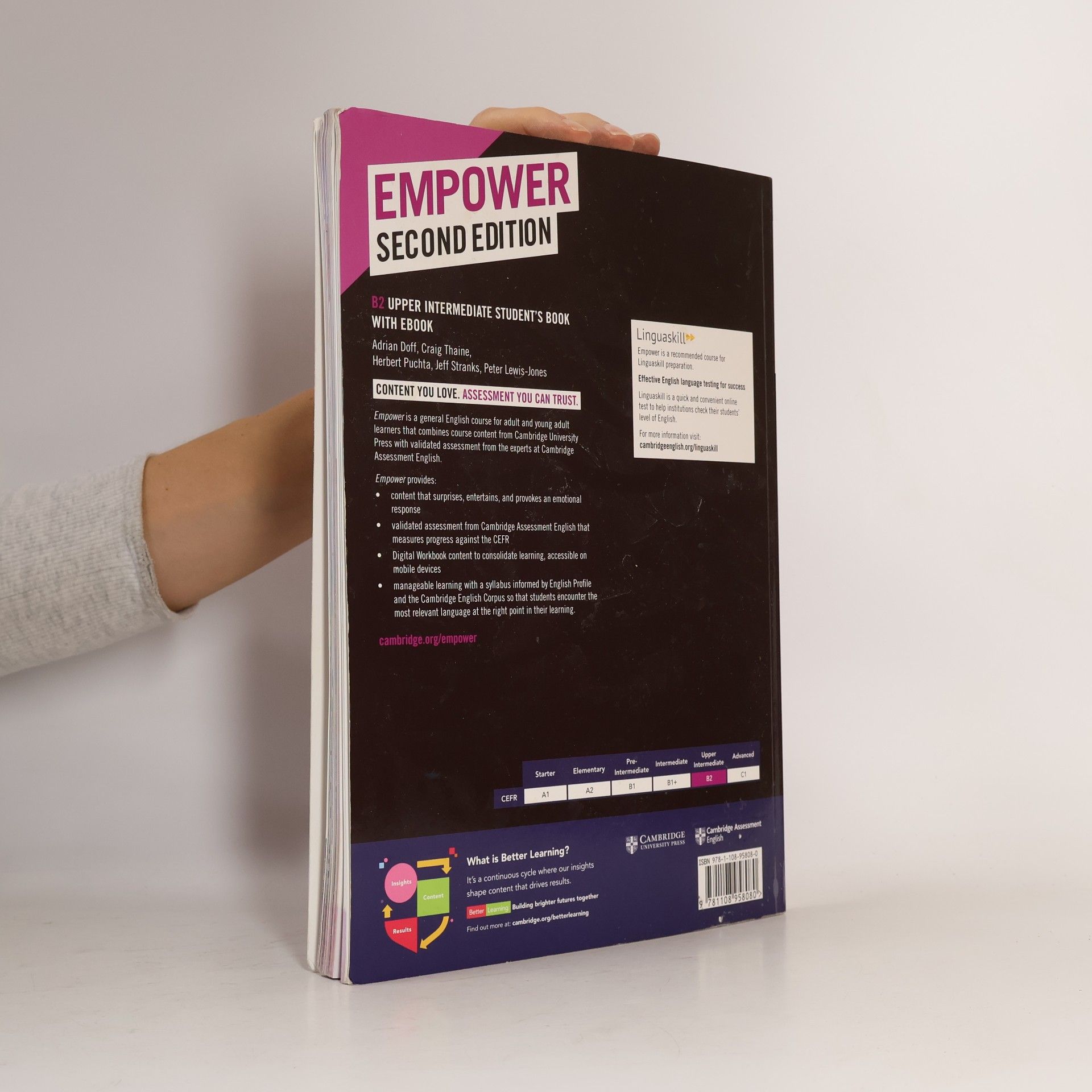 Adrian Doff Empower Upper-Intermediate/B2 Student's Book with eBook - Second Edition