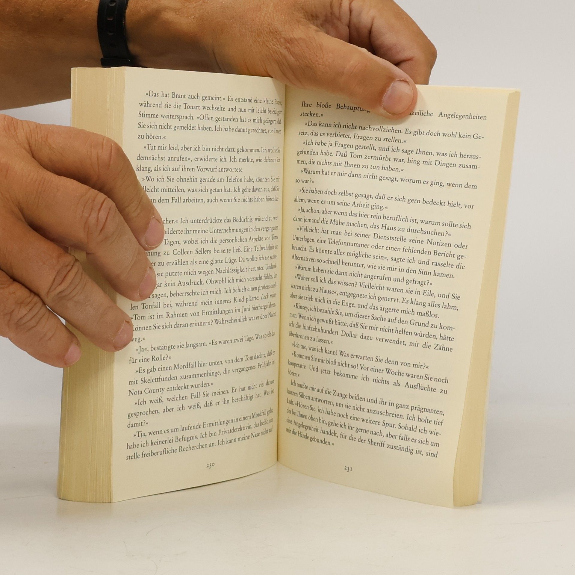 Sue Grafton Kopf in der Schlinge