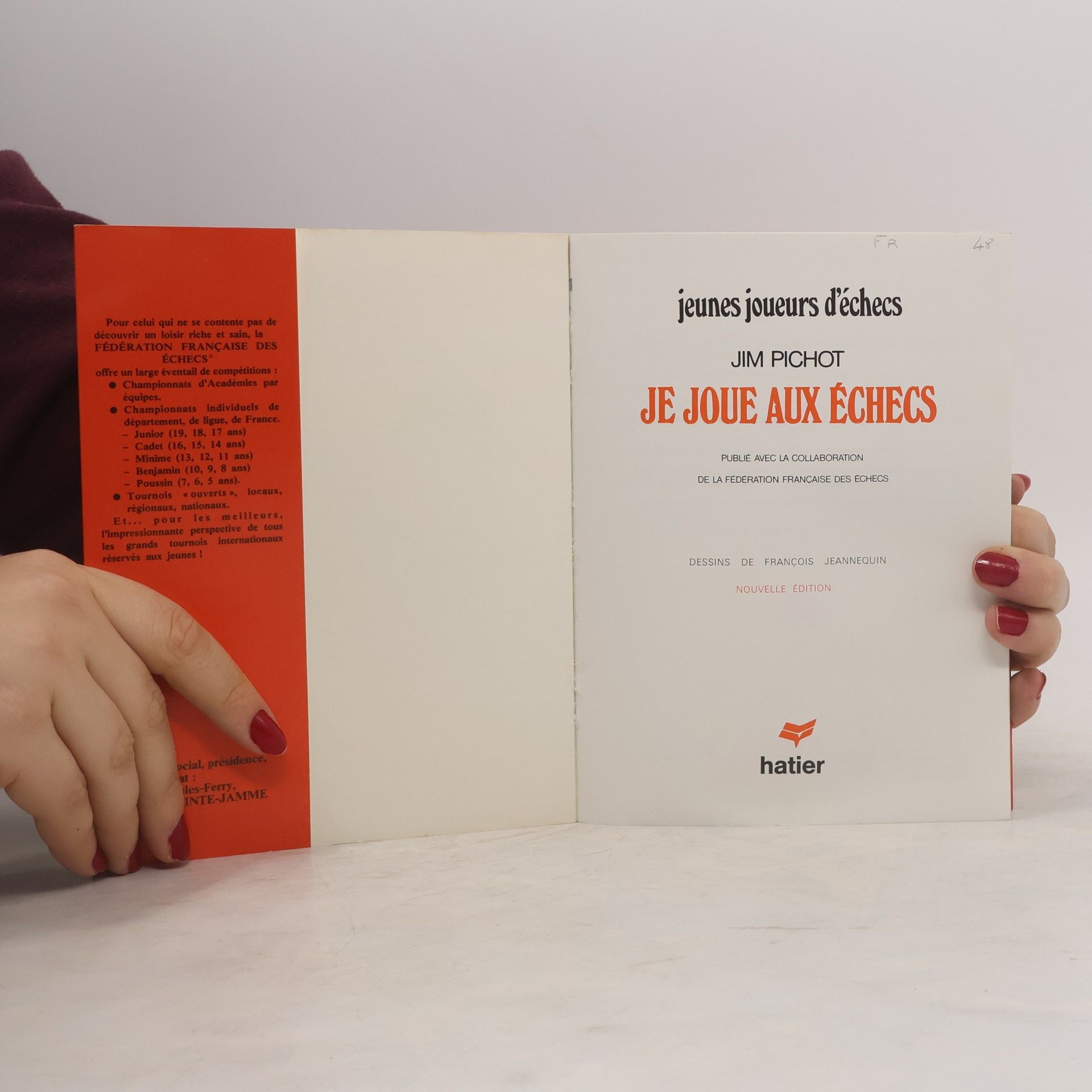 Jim Pichot  Je joue aux échecs