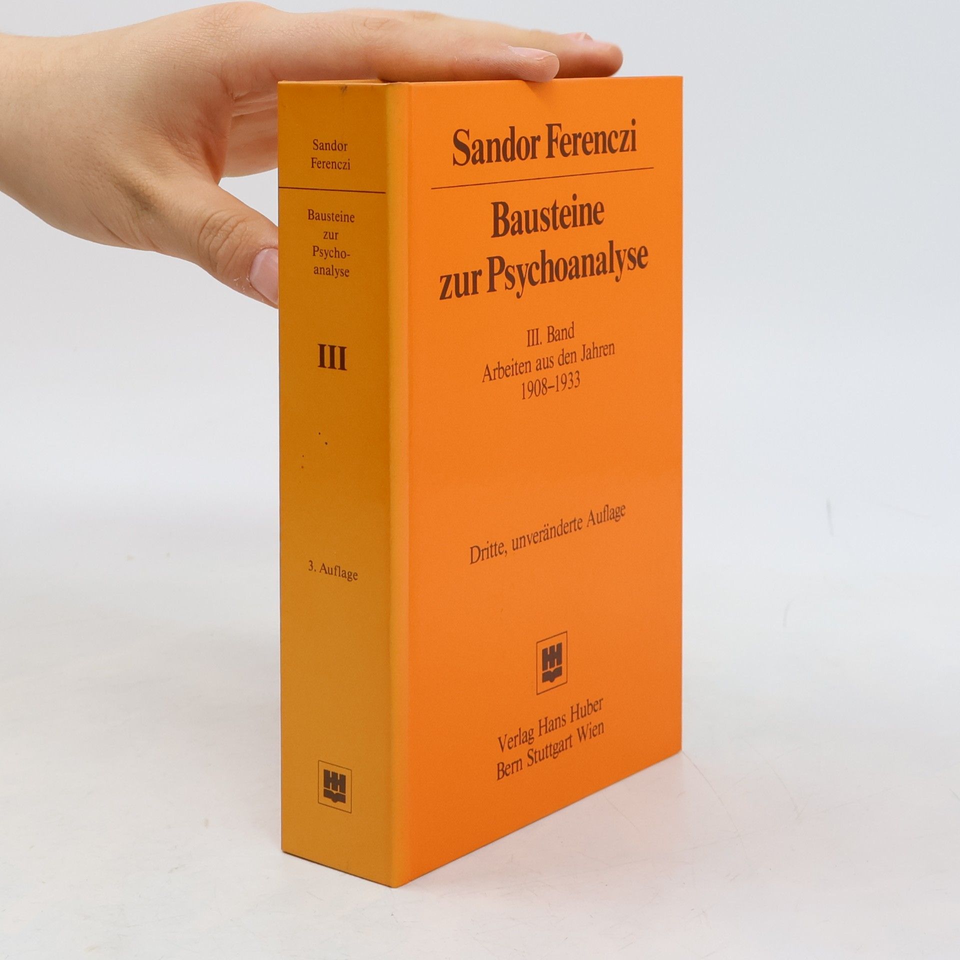 Sándor Ferenczi Bausteine zur Psychoanalyse