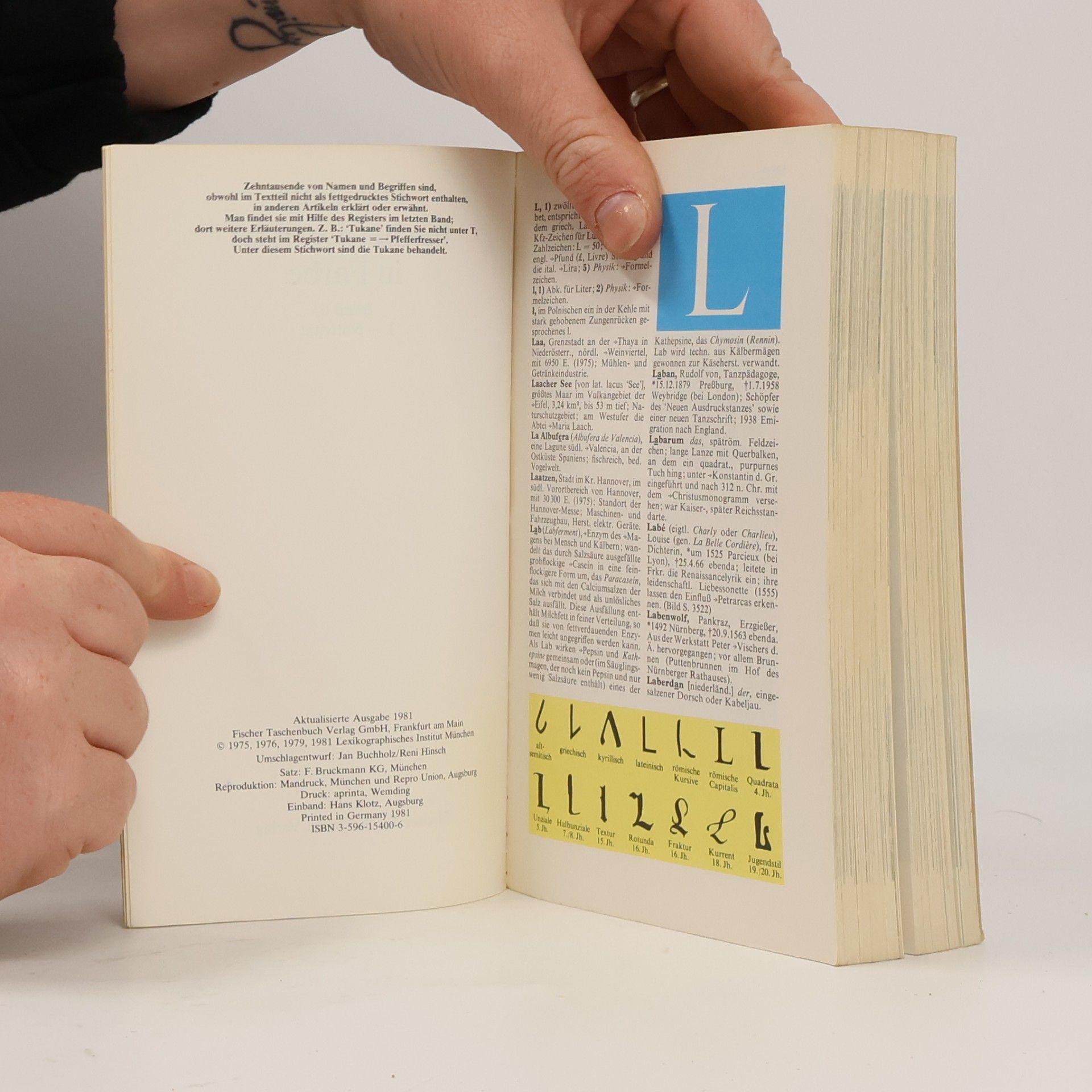 Autorenkollektiv Das neue Fischer Lexikon in Farbe 6