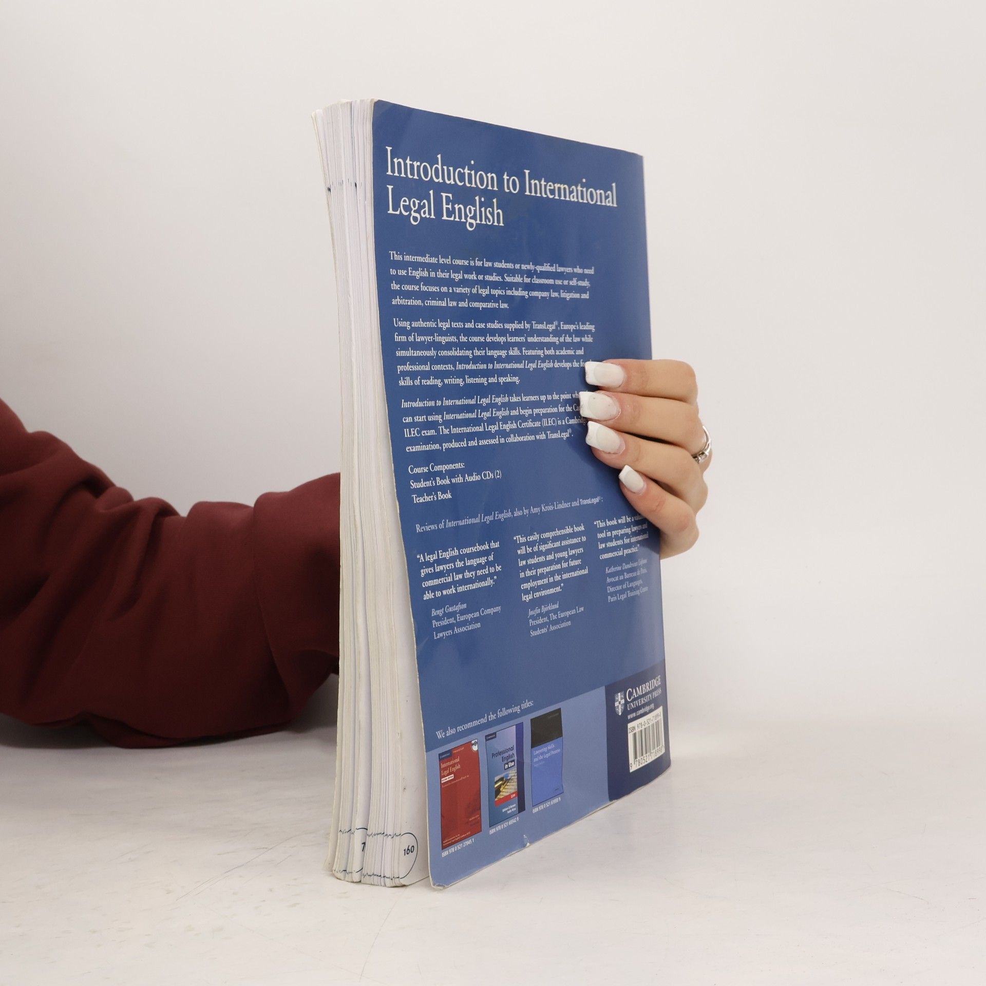 Matt Firth Introduction to International Legal English: A Course for Classroom or Self-Study use SB