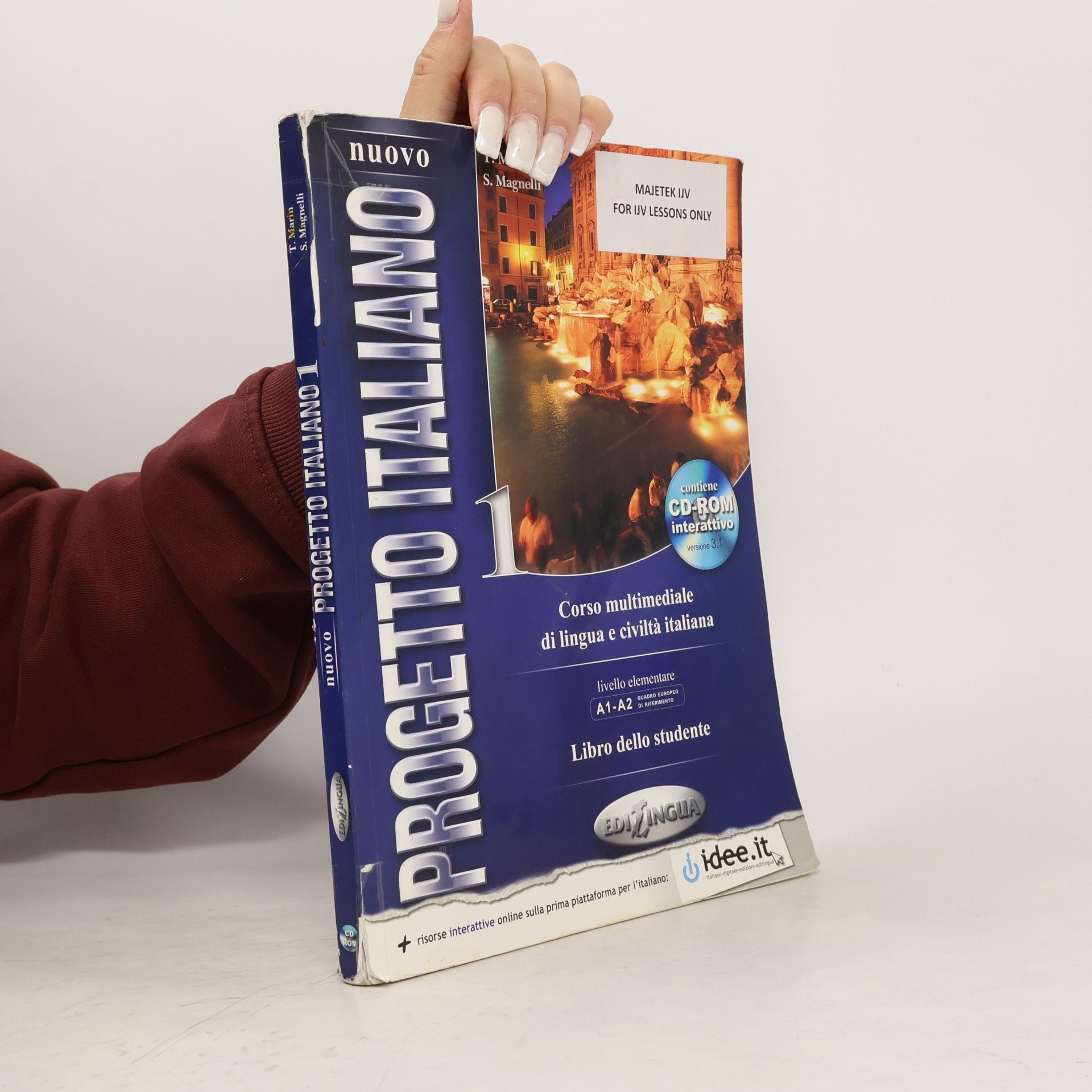 Sandro Magnelli Nuovo progetto italiano. 1, Corso multimediale di lingua e civiltà italiana : livello elementare : libro dello studente
