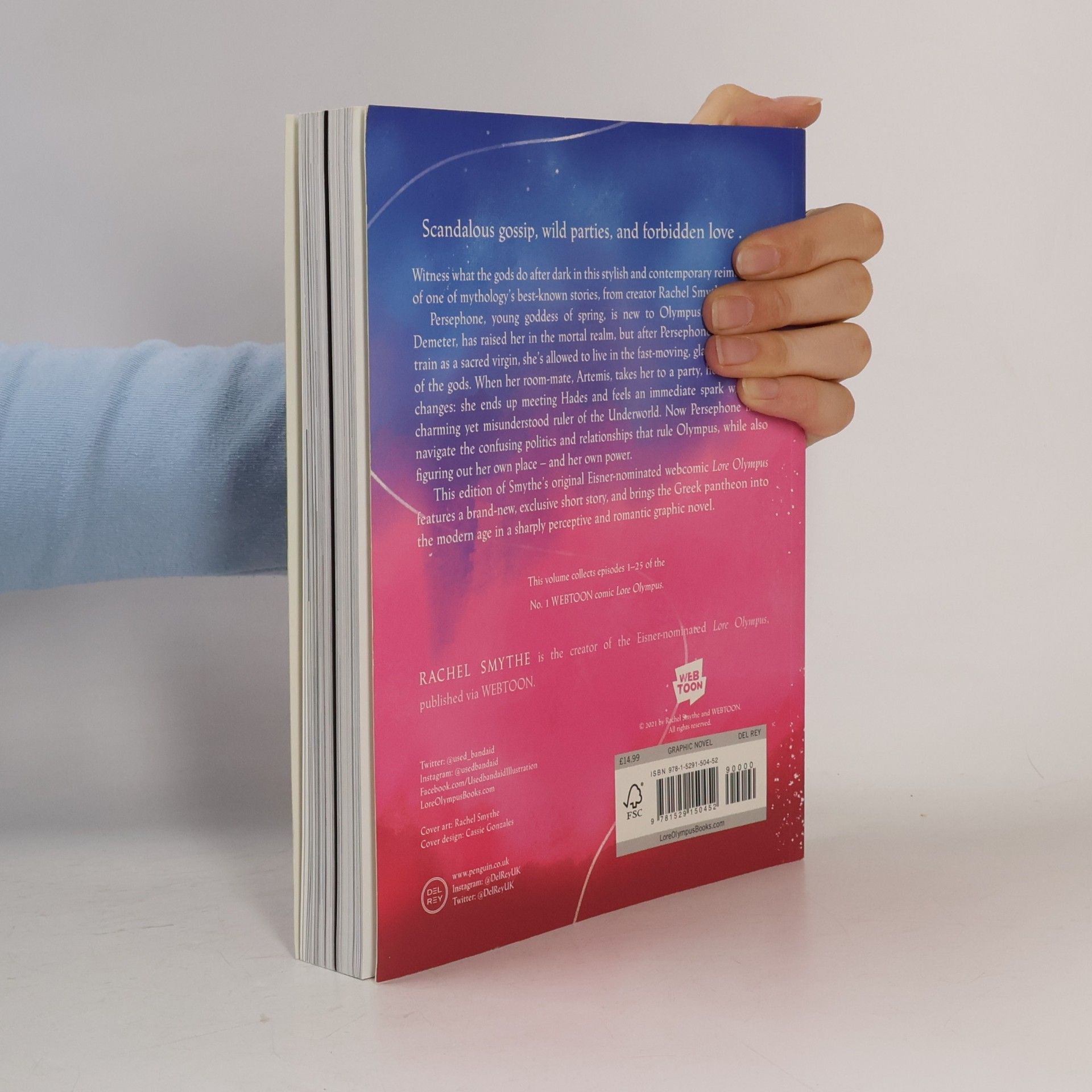 Rachel Smythe Lore Olympus. Volume one