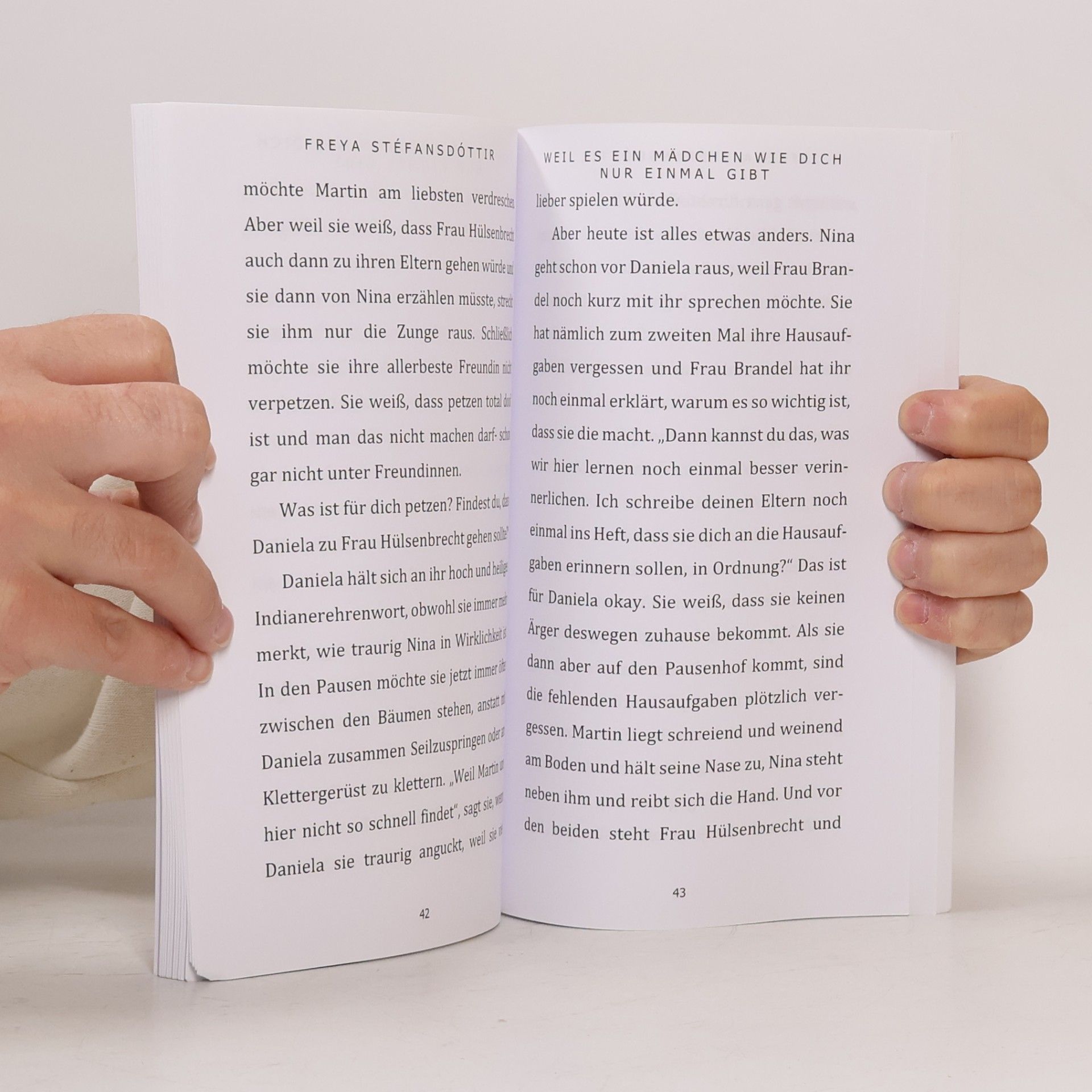 Freya Stéfansdóttir Weil es ein Mädchen wie dich nur einmal gibt - Buch für Mädchen ab 6 Jahren