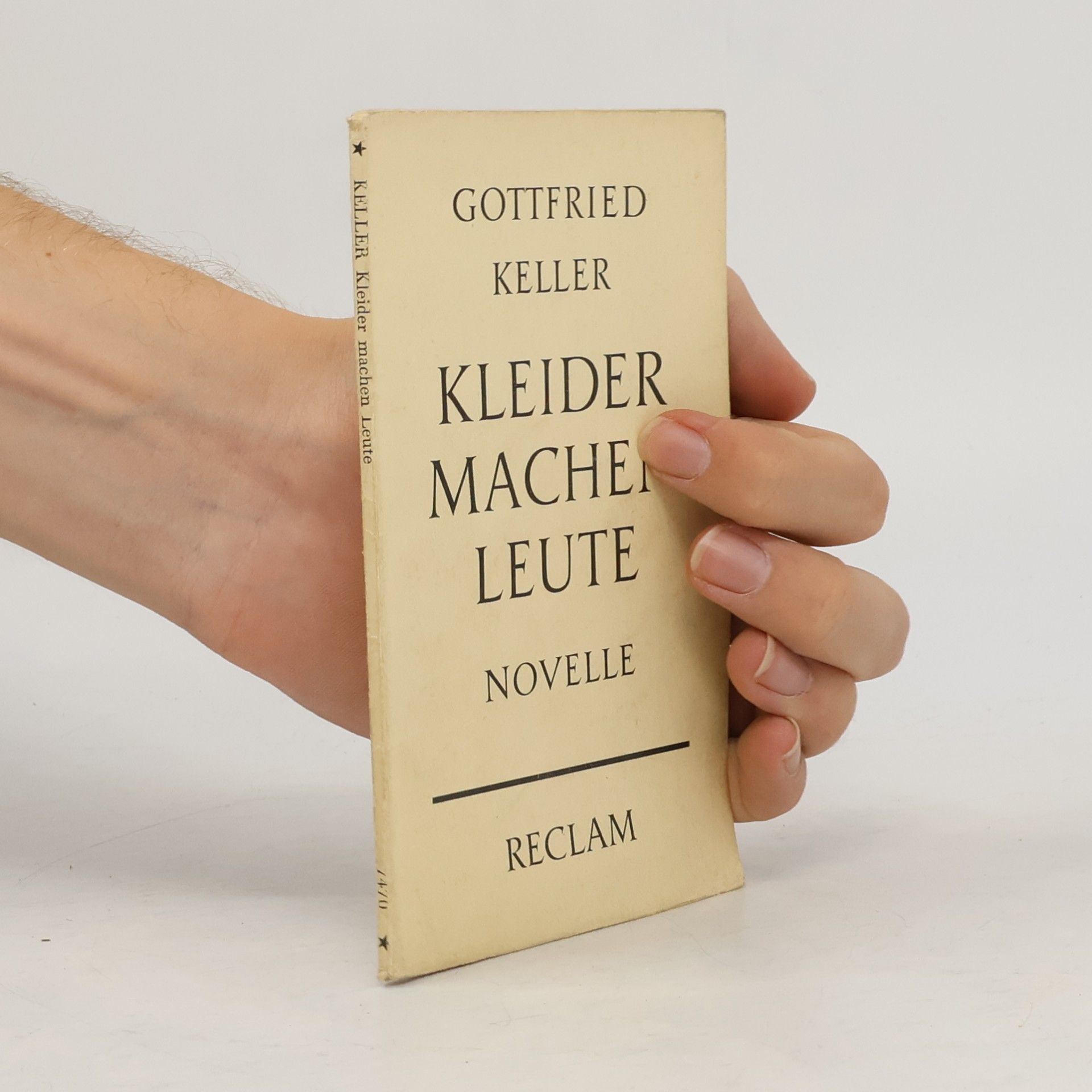 Gottfried Keller Kleider machen Leute