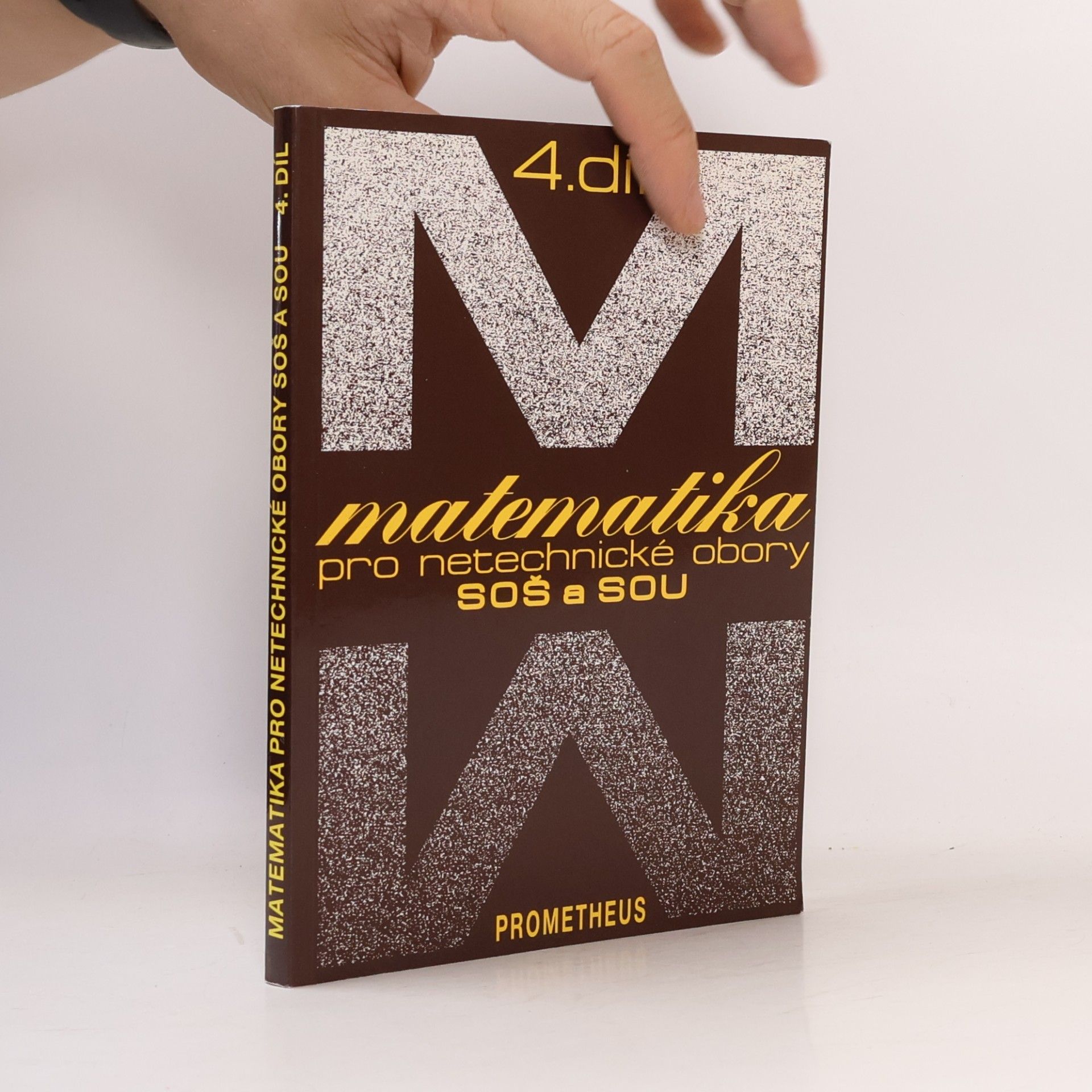 Emil Calda Matematika pro netechnické obory SOŠ a SOU. 4. díl