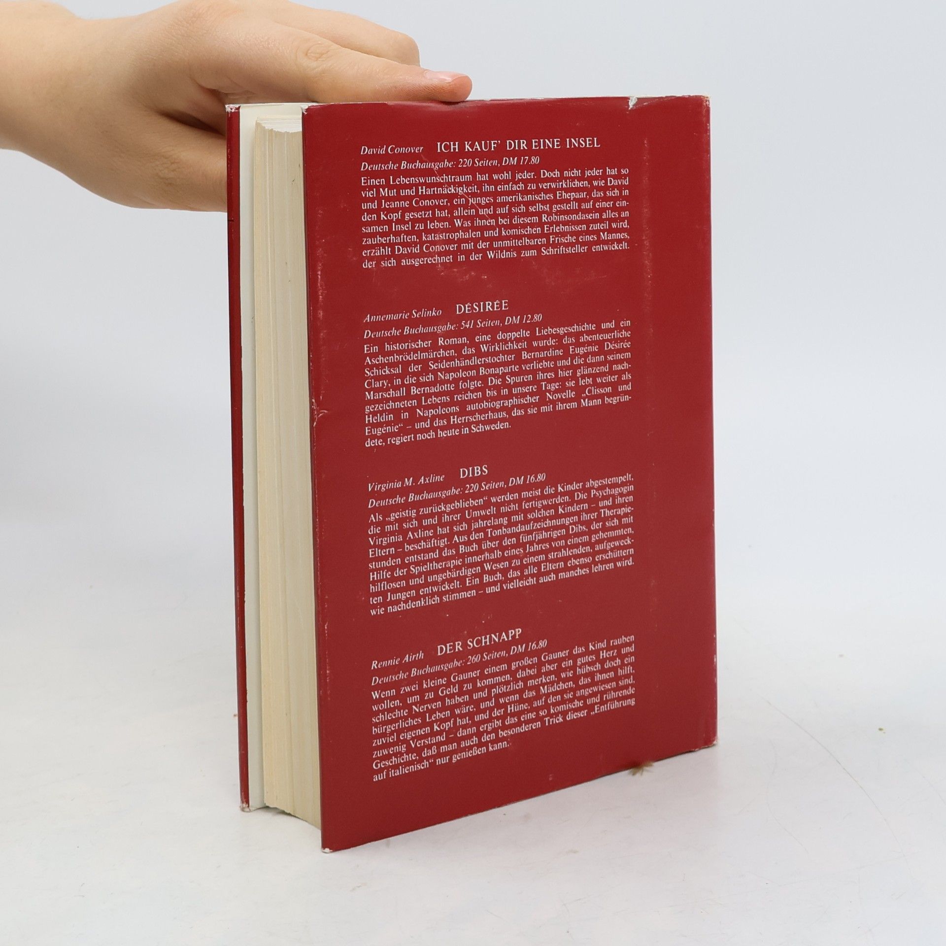 David Conover Readers Digest Auswahlbücher: Ich Kauf dir eine Insel. Désirée. Dibs. Der Schnapp