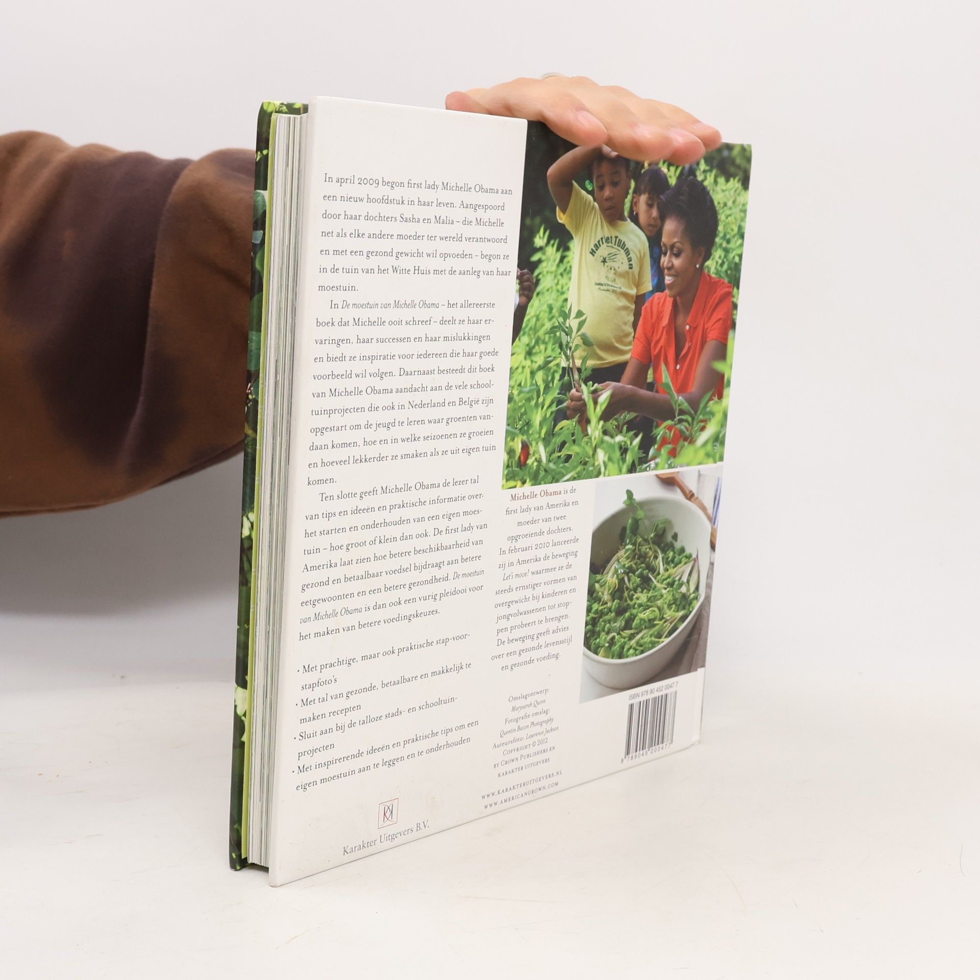 Michelle Obamová De moestuin van Michelle Obama