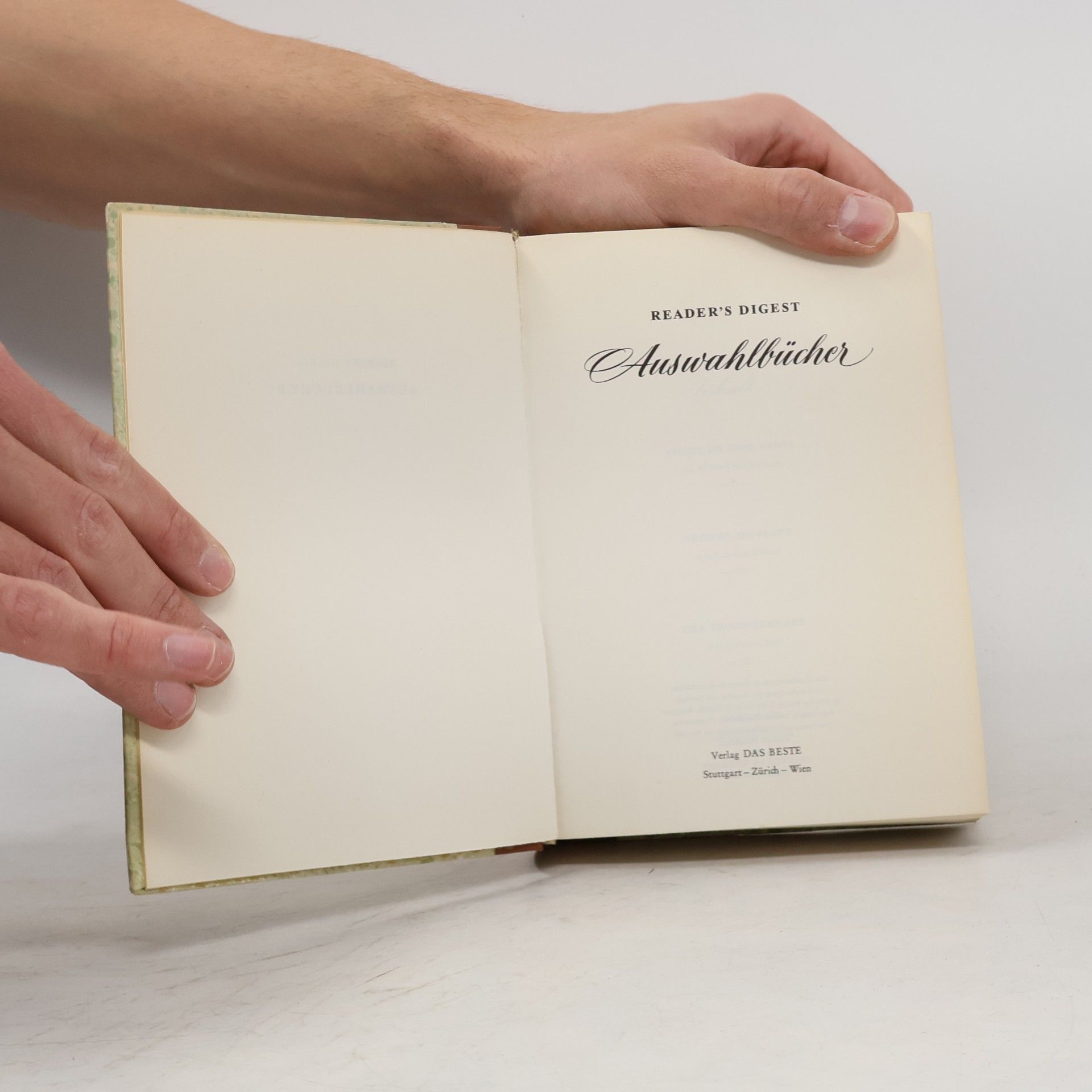 Richard Martin Stern Reader's Digest Auswahlbücher