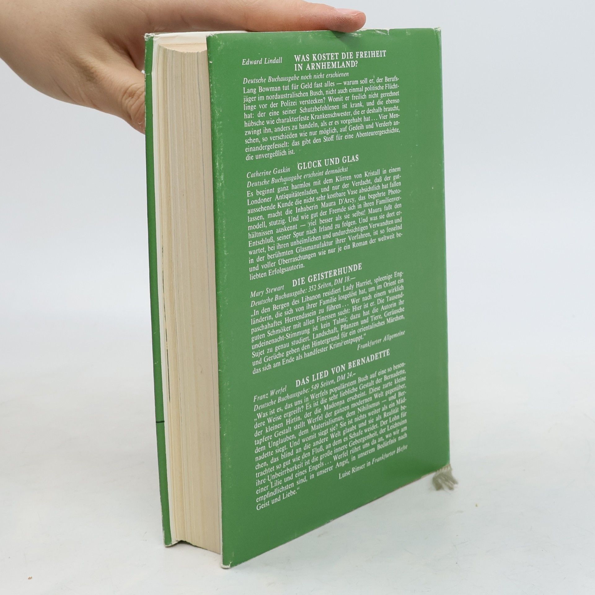 Edward Lindall Reader's Digest Auswahlbücher