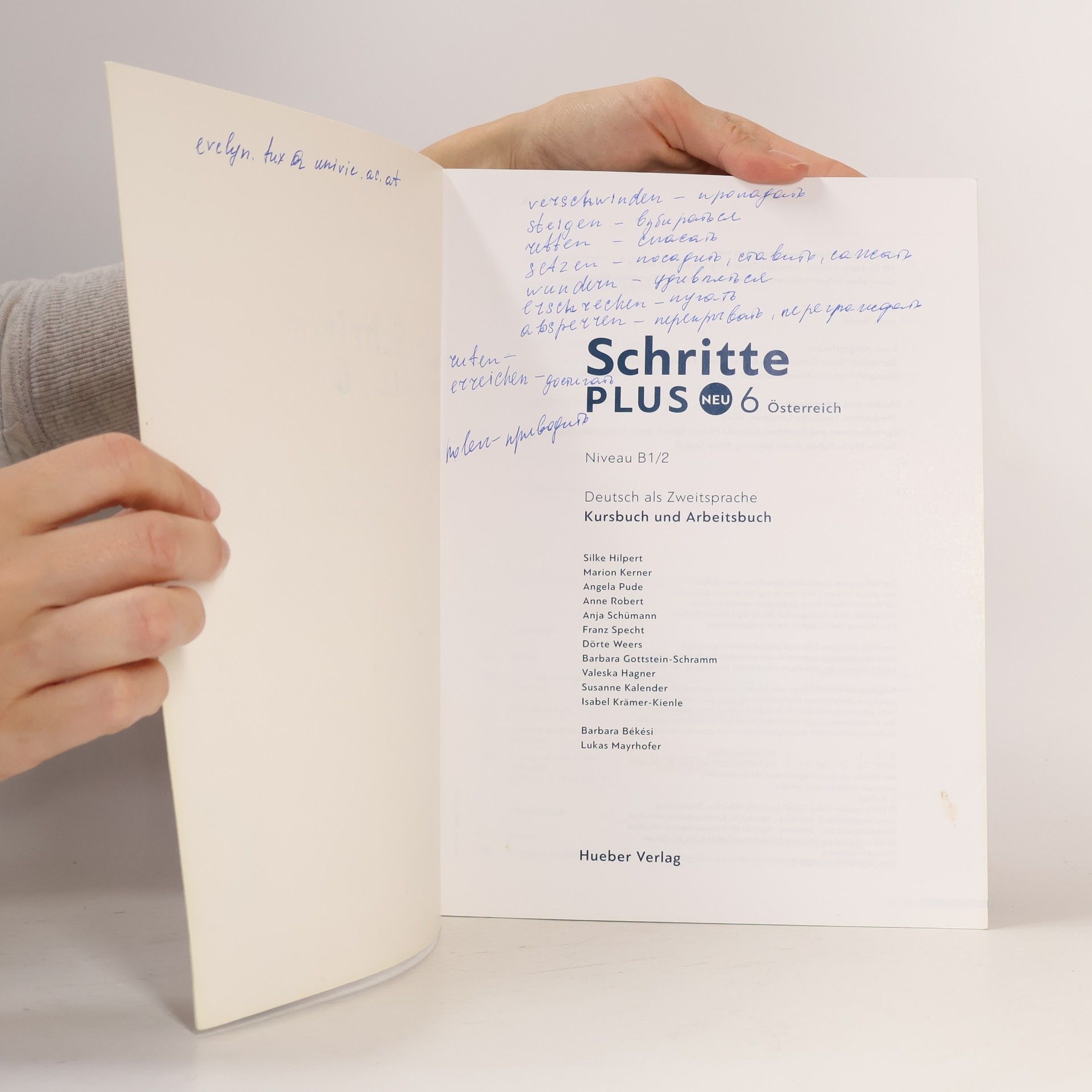 Autorenkollektiv Schritte Plus Neu 6 Kurs- und Arbeitsbuch B1.2
