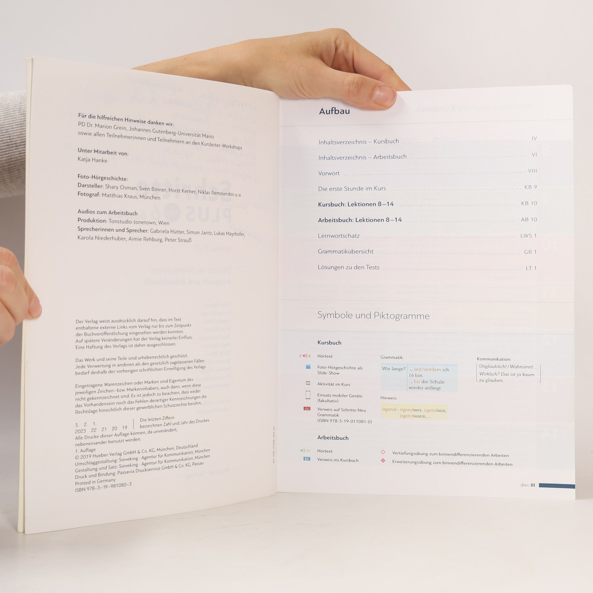 Autorenkollektiv Schritte Plus Neu 6 Kurs- und Arbeitsbuch B1.2