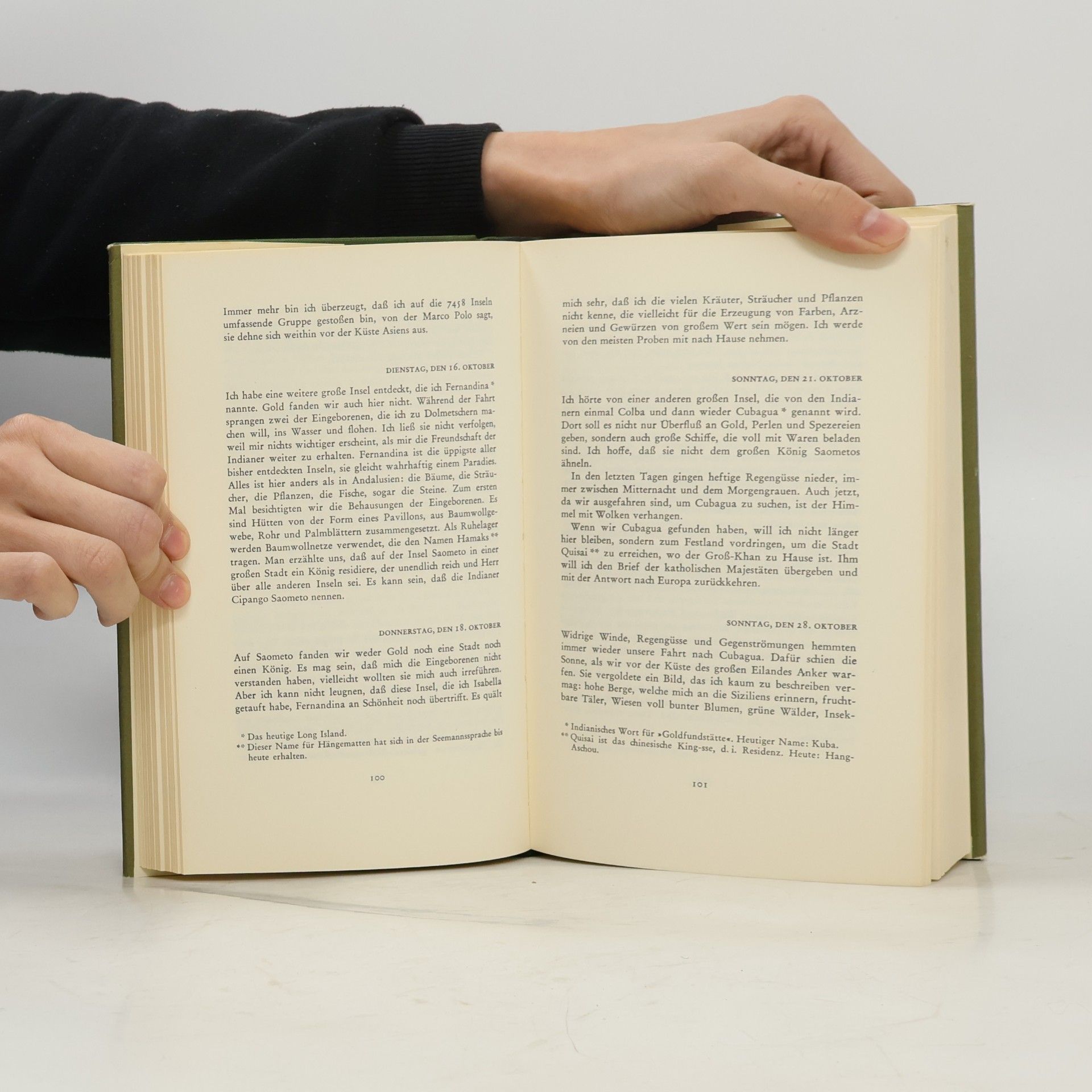 Christoph Columbus Das Bordbuch
