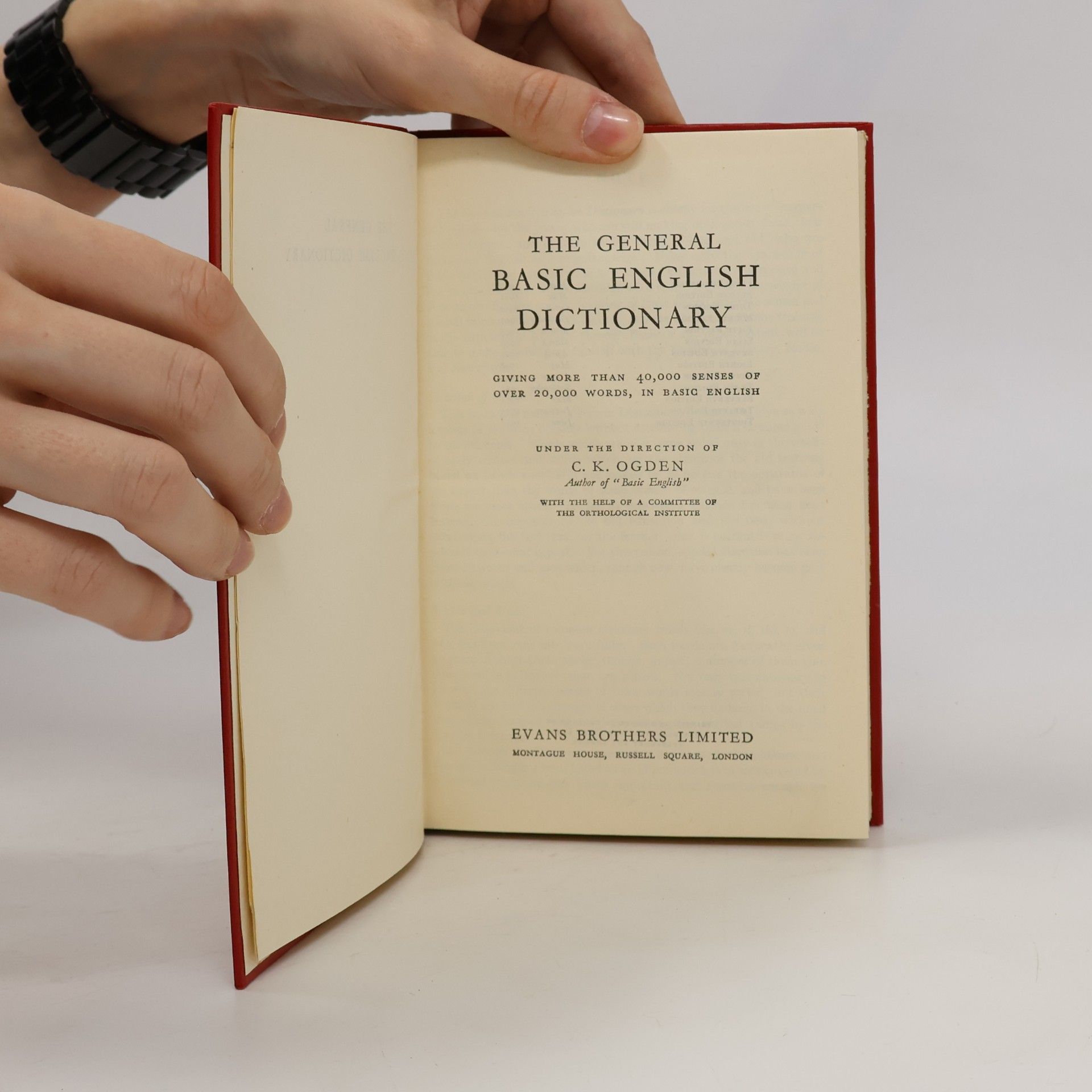 Autorenkollektiv The General Basic English Dictionary