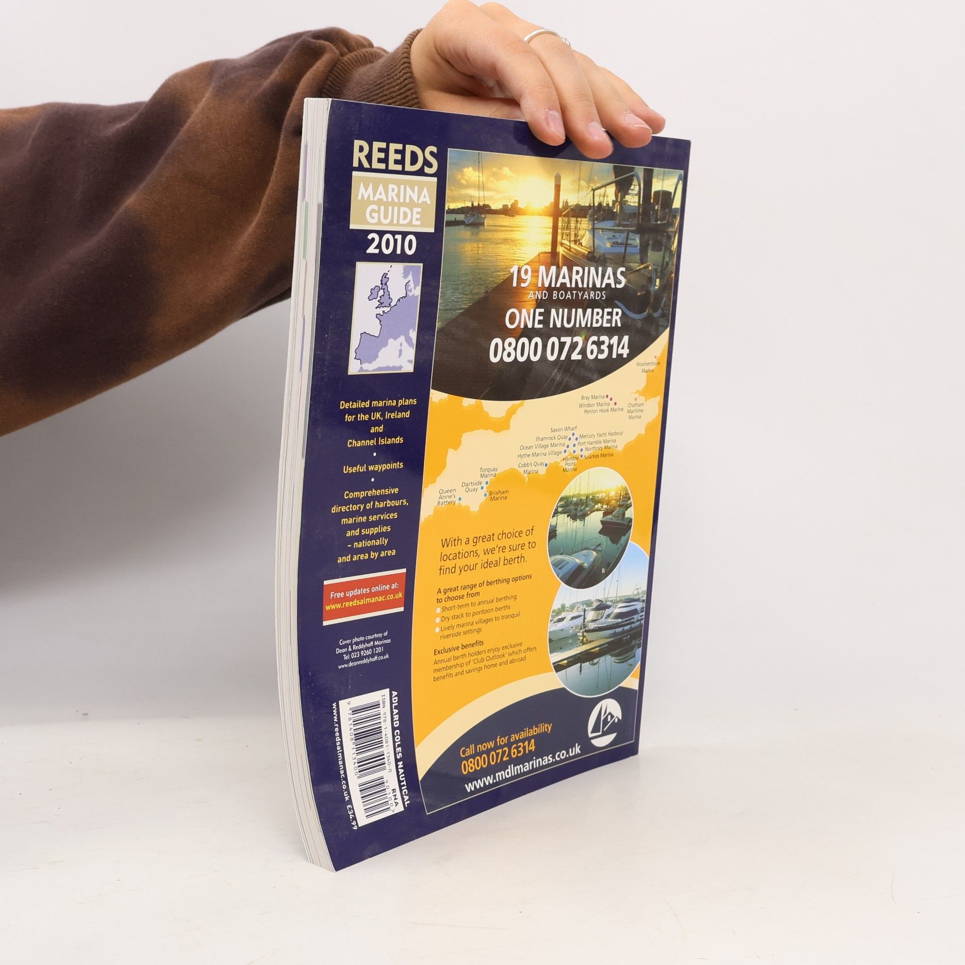 Andy Du Port Reeds Nautical Almanac 2010