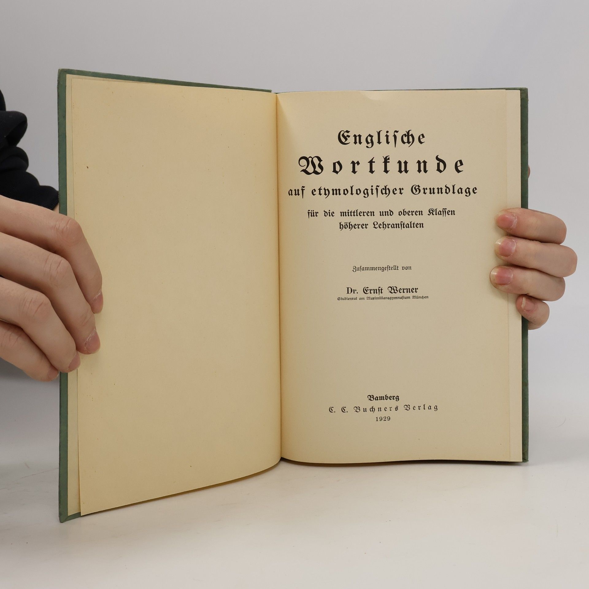 Germar Rudolf Englische Wortkunde