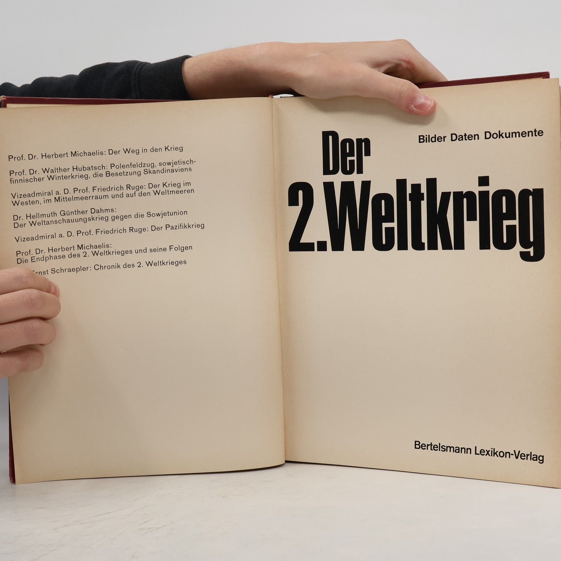 Prof. Dr. Herbert Michaelis Der zweite Weltkrieg
