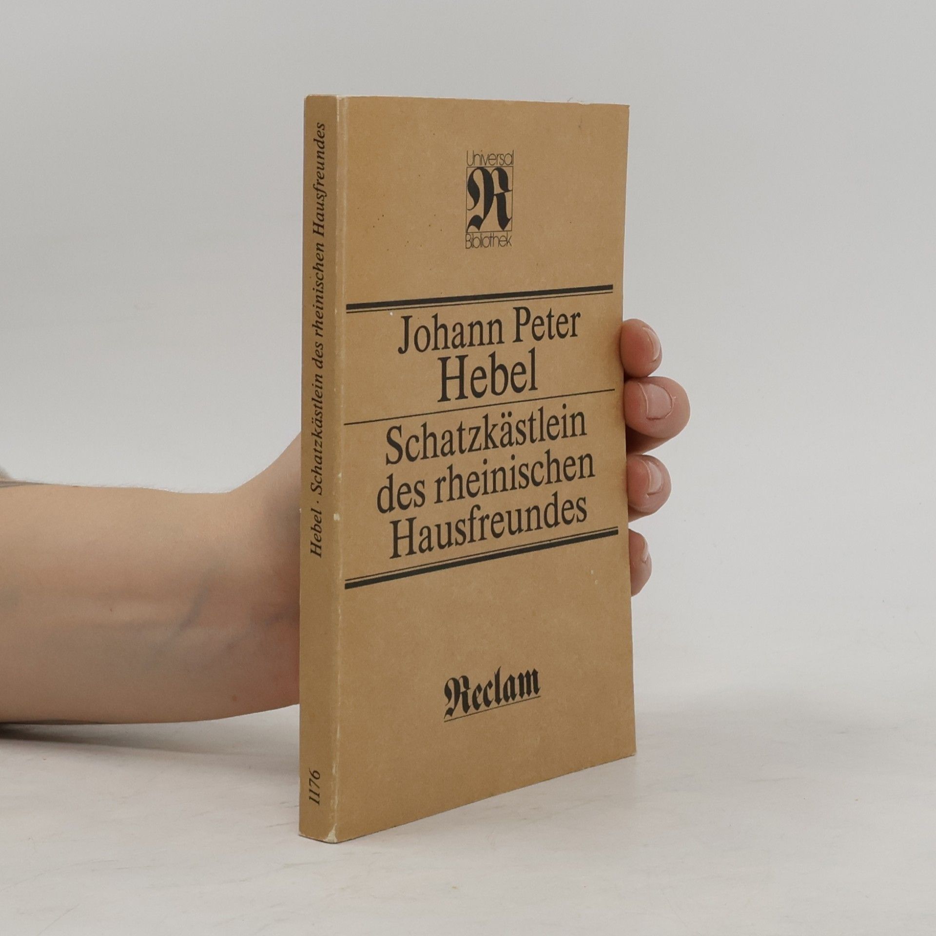 Johann Peter Hebel Universal Bibliothek - 1176: Schatzkästlein des Rheinischen Hausfreundes
