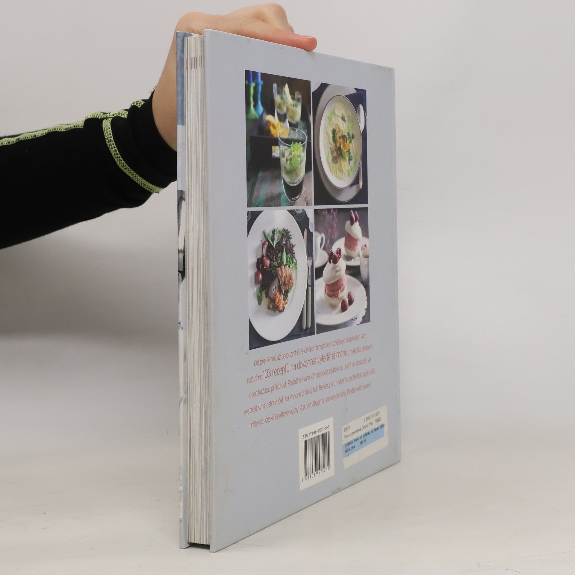 Kolektiv autorů Sváteční menu od polévky po dezert