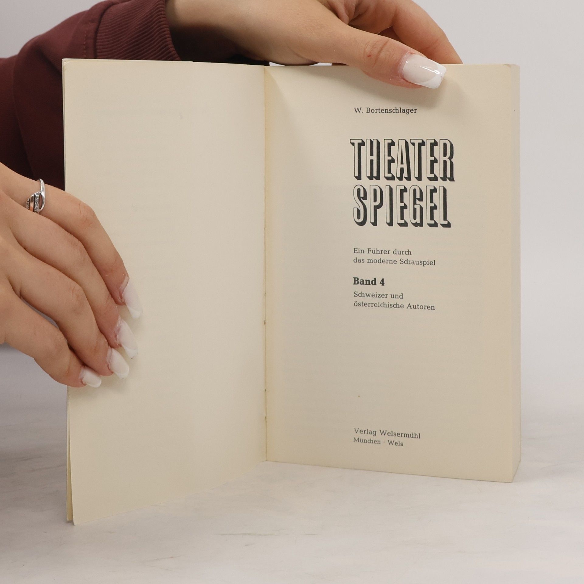 Wilhelm Bortenschlager Theater Spiegel 4