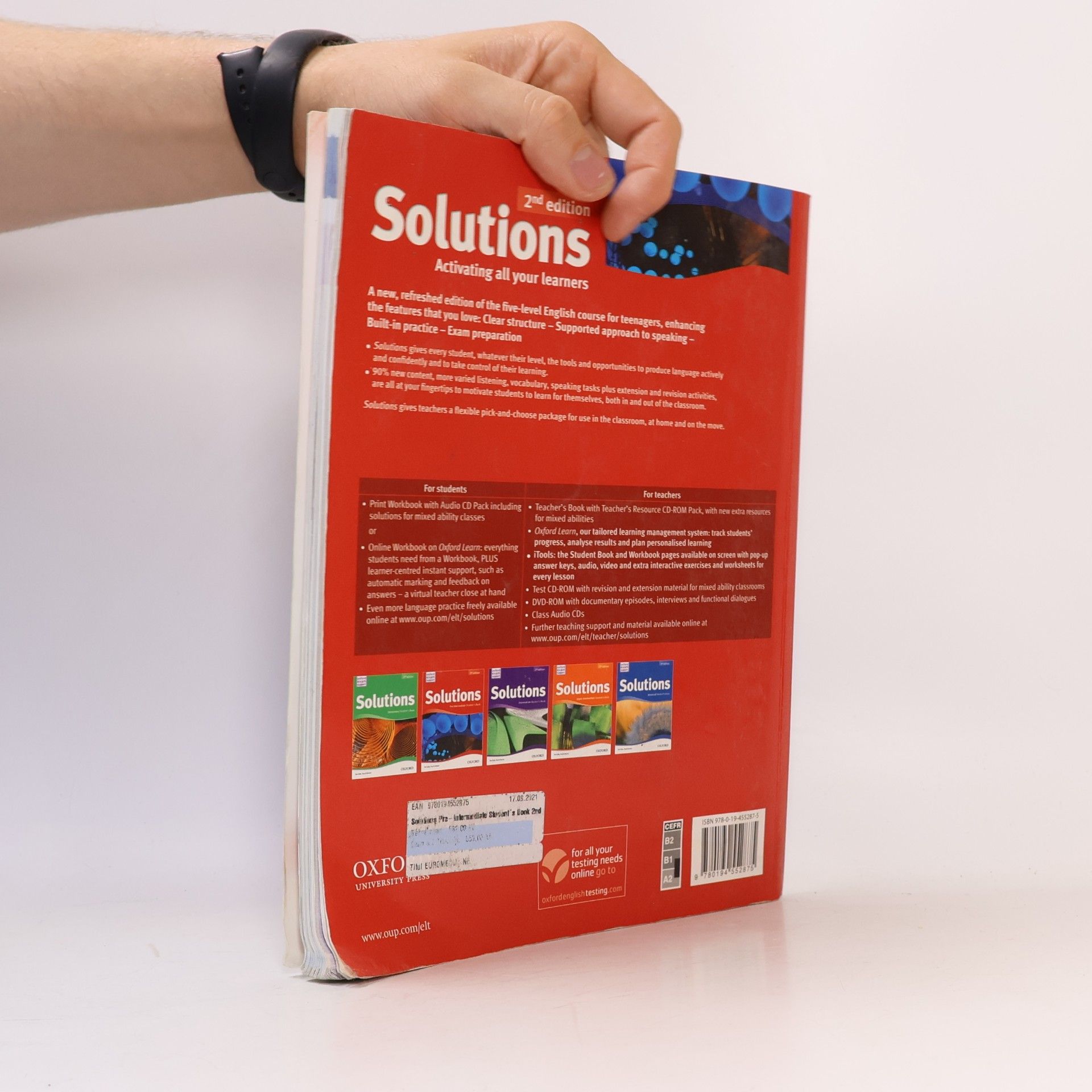 Paul A. Davies Solutions: Pre-Intermediate Student's Book
