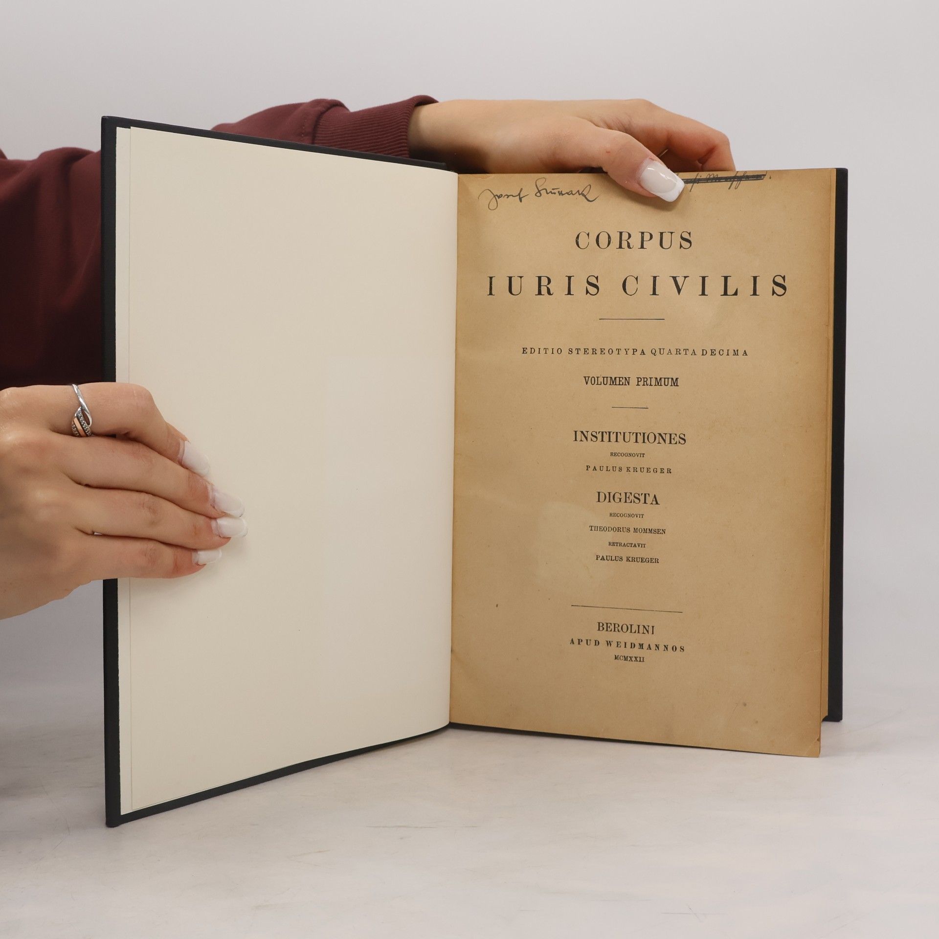 Jonf Surak Corpus Iuris Civilis 1