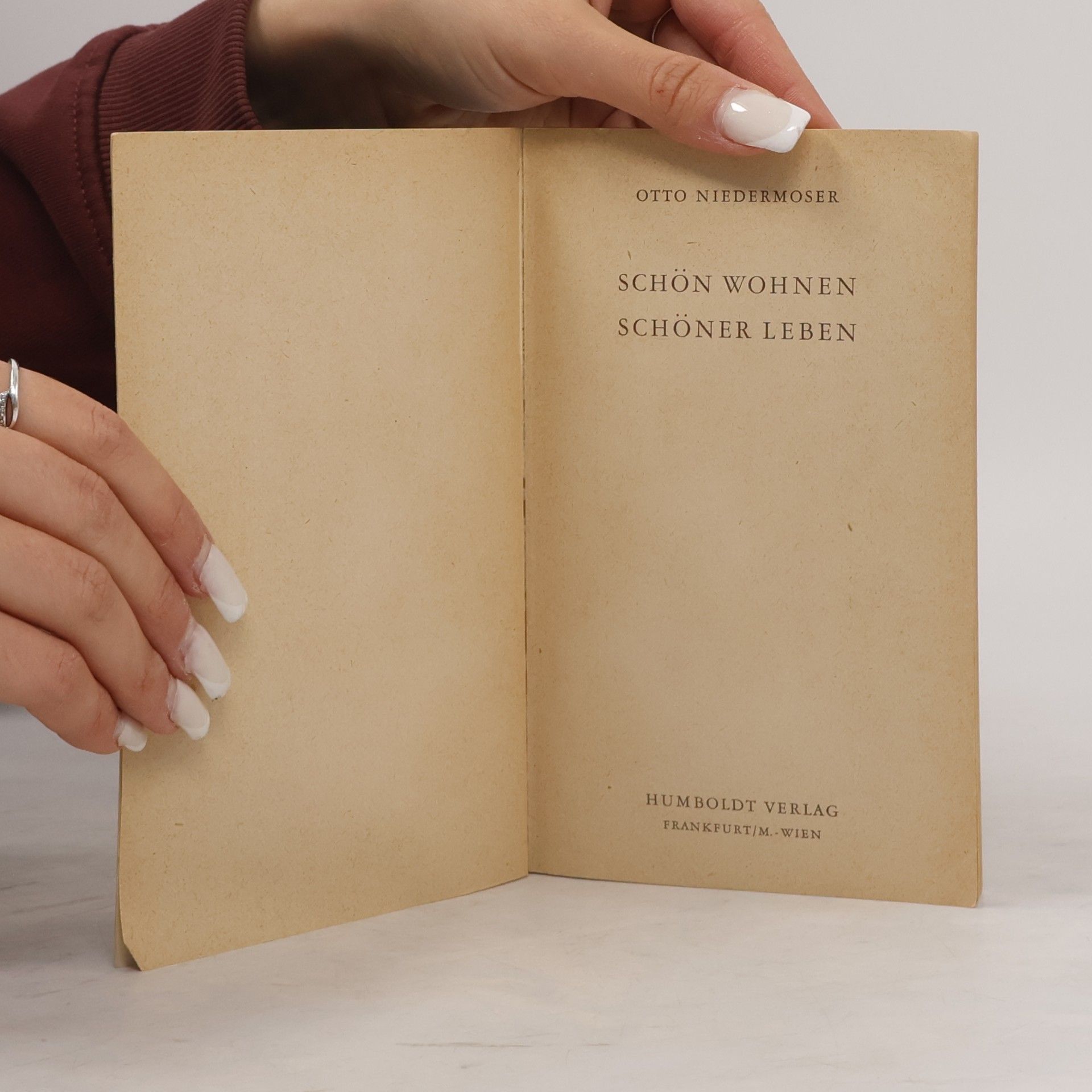 Otto Niedermoser Schön wohnen – schöner leben