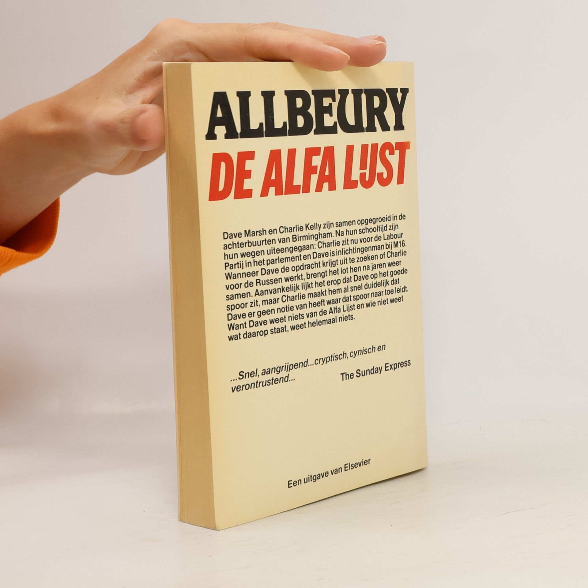 Ted Allbeury De Alfa lijst