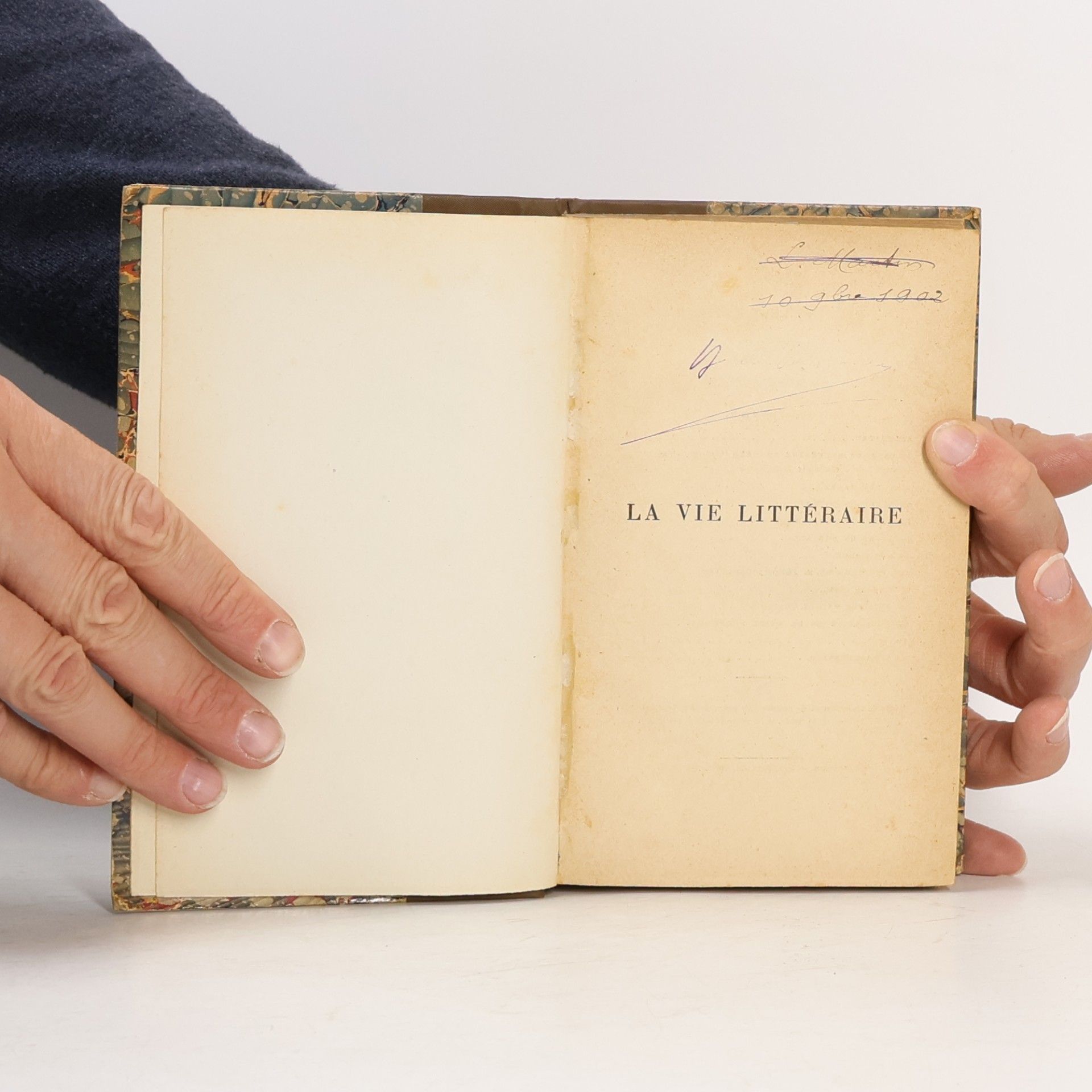 Anatole France La Vie Littéraire. Quatrième Série