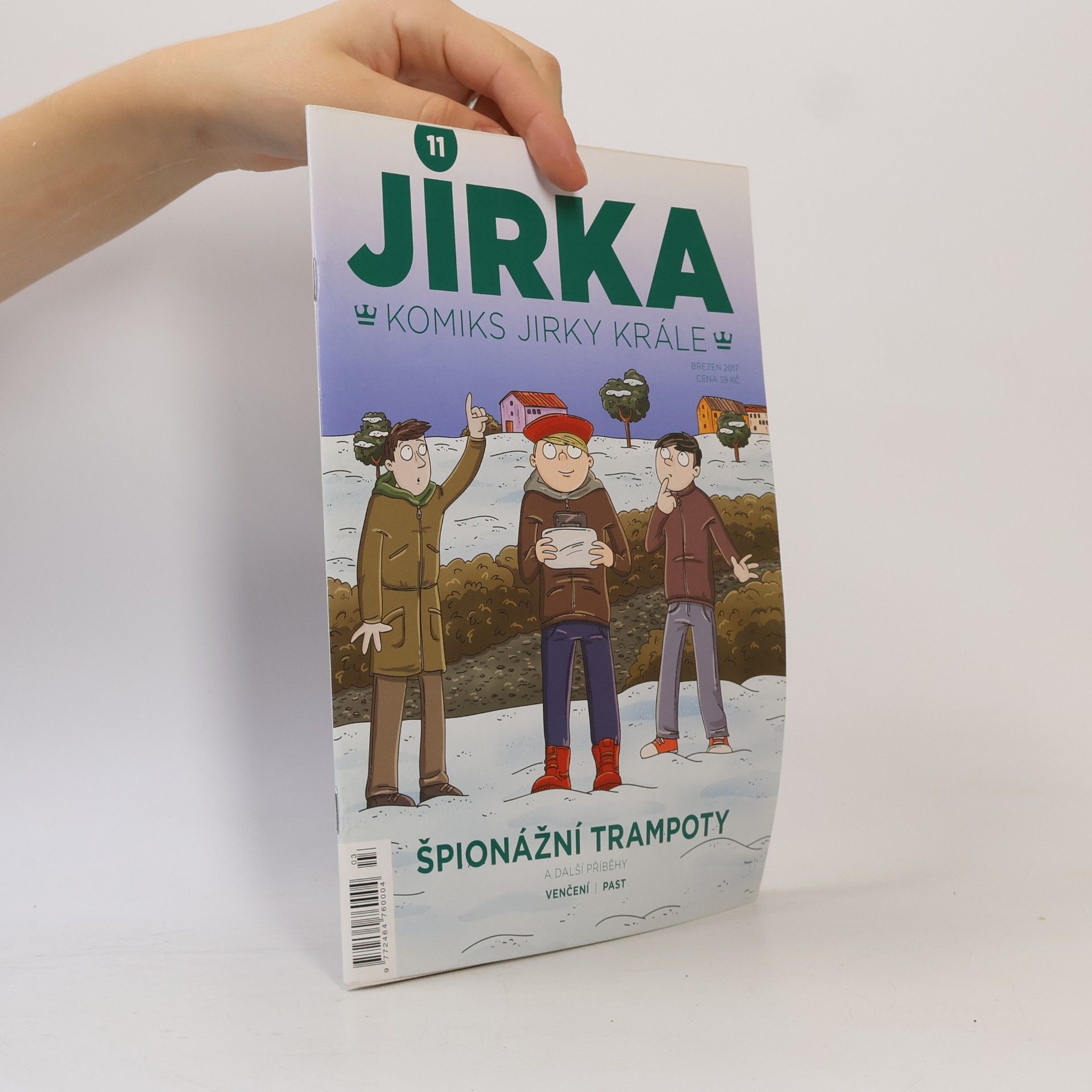 Kolektiv autorů Jirka. Komiks Jirky krále. Špionážní trampoty. Číslo 11