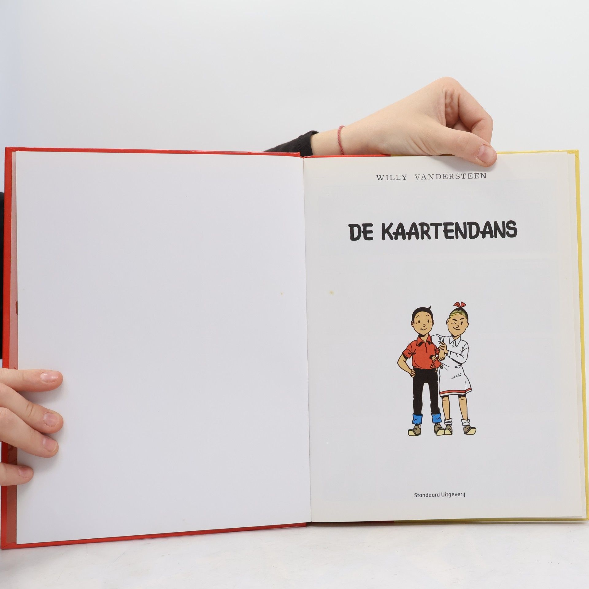 Willy Vandesteen Suske en Wiske de kaartendans