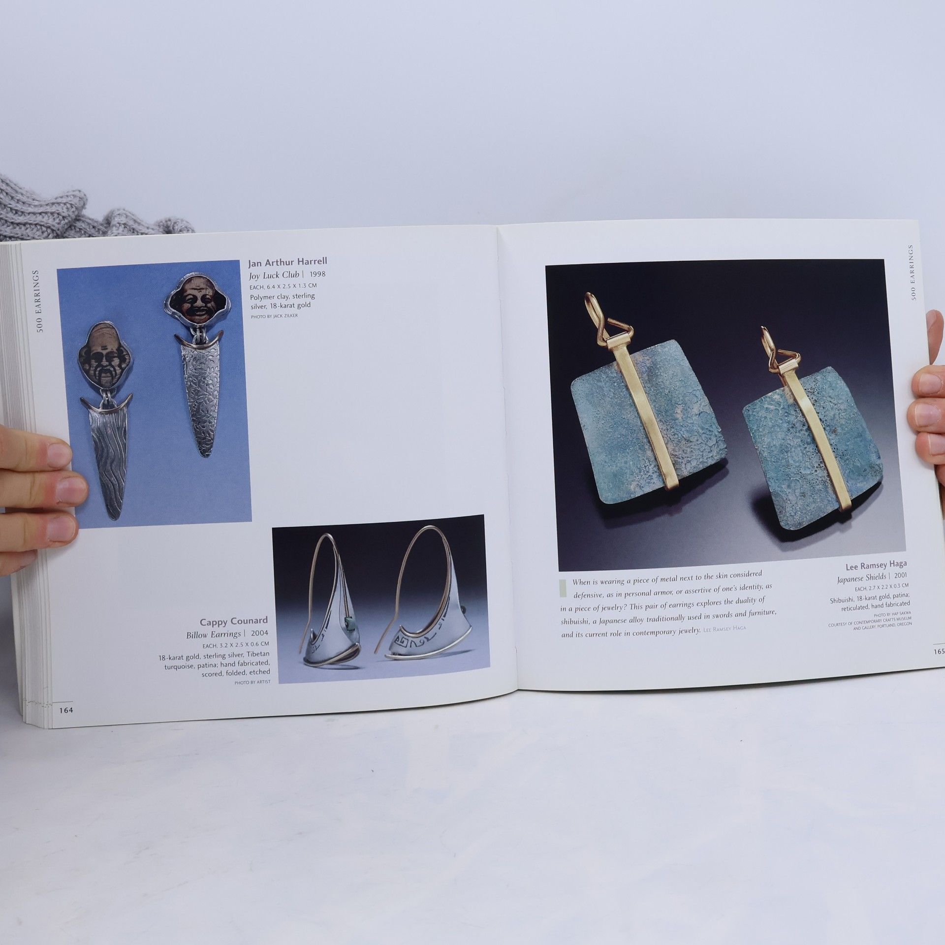 Marthe Le Van 500 earrings. New Directions in Contemporary Jewelry
