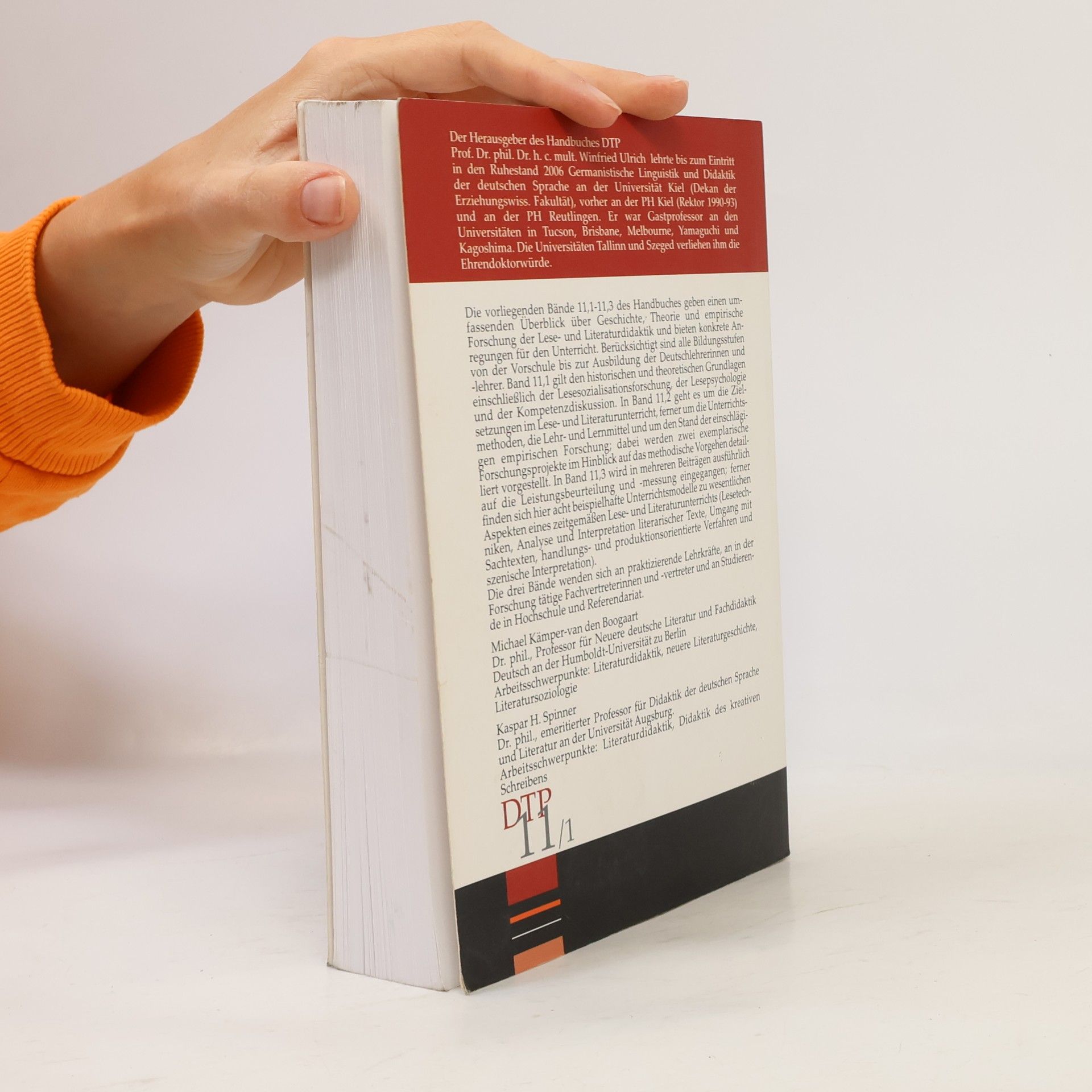 Winfried Ulrich Deutschunterricht in Theorie und Praxis - 11/1: Lese- und Literaturunterricht
