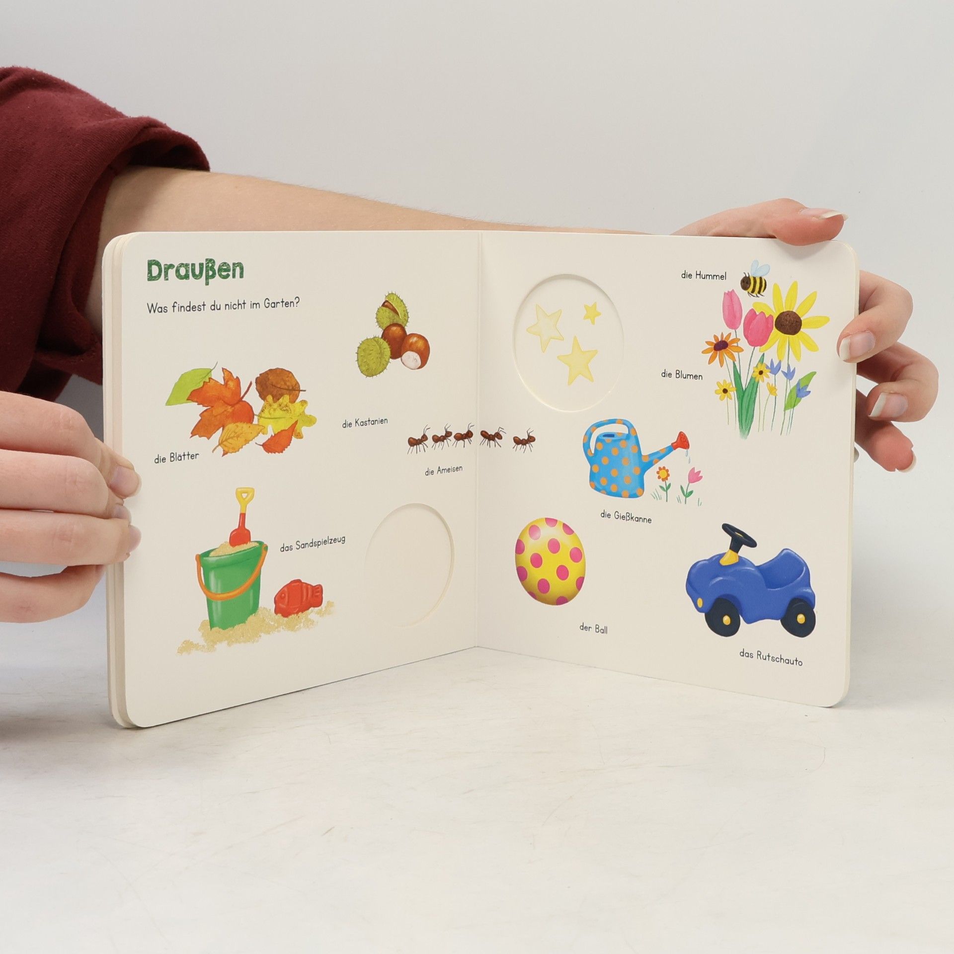 Autorenkollektiv Mein kleines Gucklochbuch Erste Wörter (Restauflage)