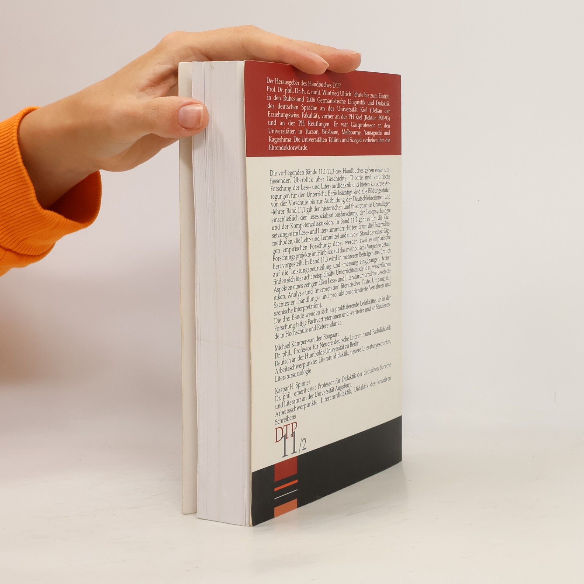 Winfried Ulrich Deutschunterricht in Theorie und Praxis - 11/2: Lese- und Literaturunterricht