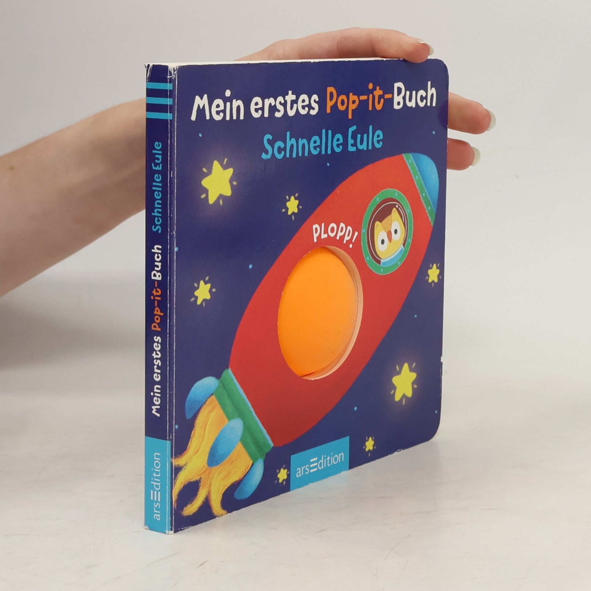 Mein erstes Pop it Buch. Schnelle Eule