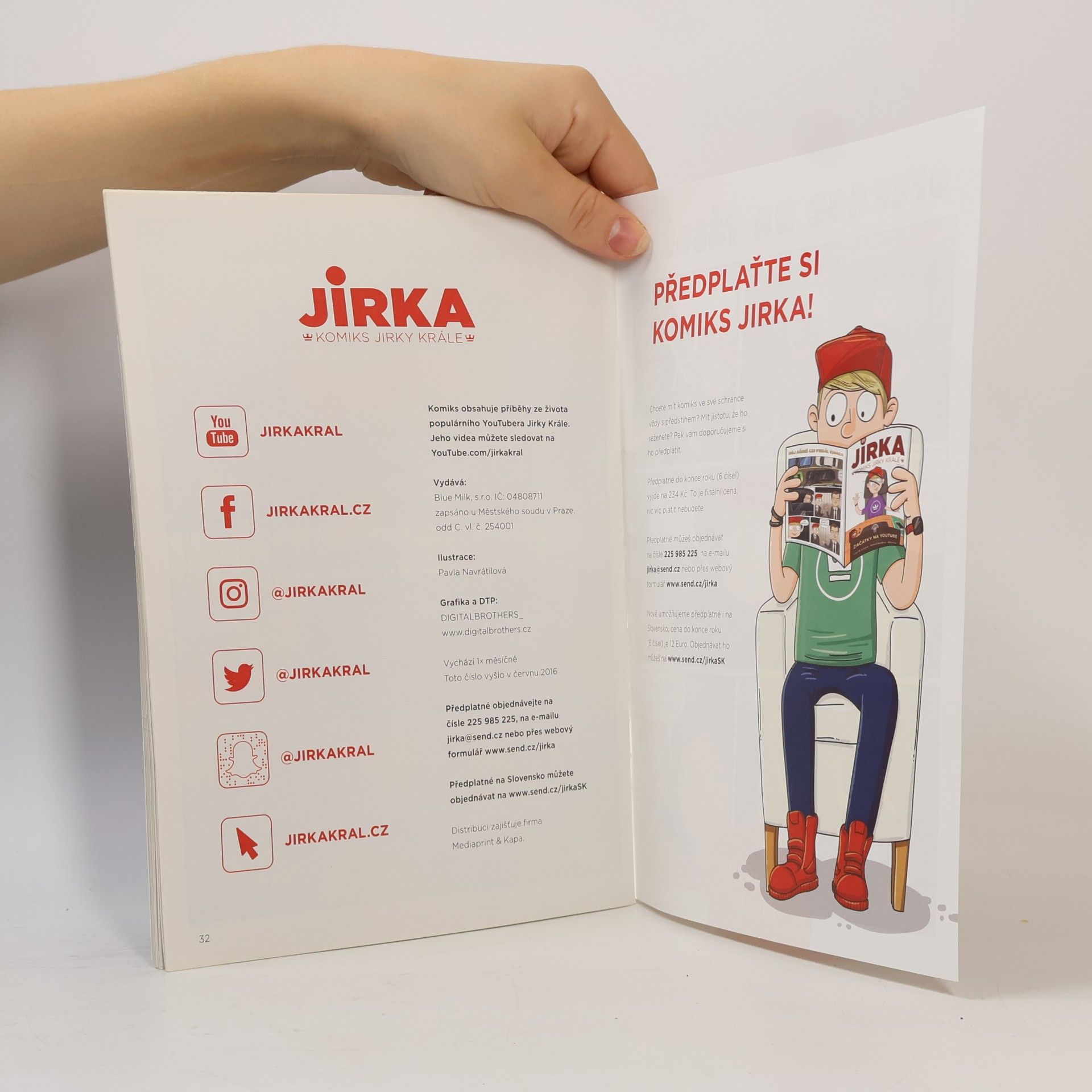 Jirka Král Jirka. Komiks Jirky Krále 02/2016