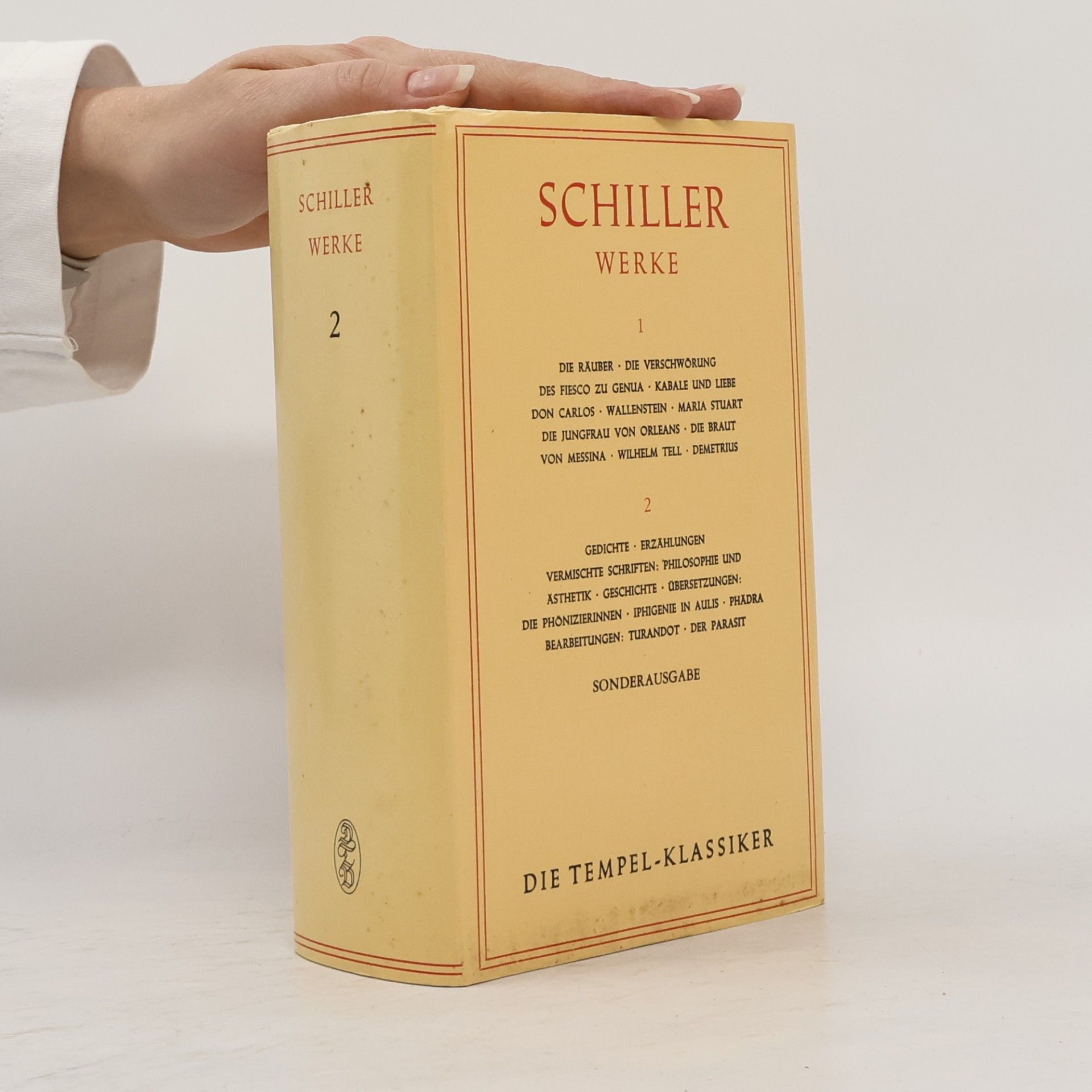 Friedrich Schiller Schiller Sämtliche Werke 2