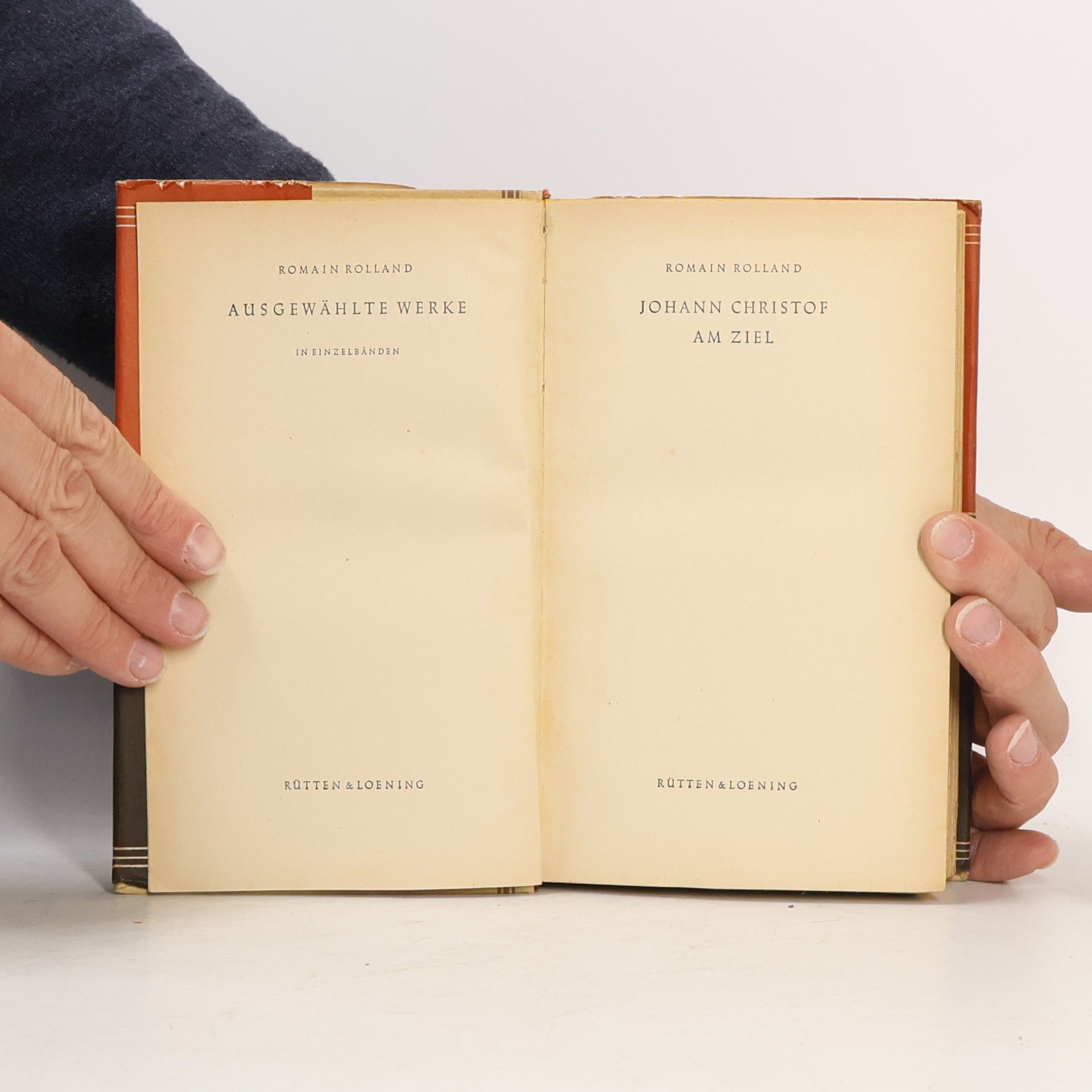 Romain Rolland Johann Christof am Ziel III.