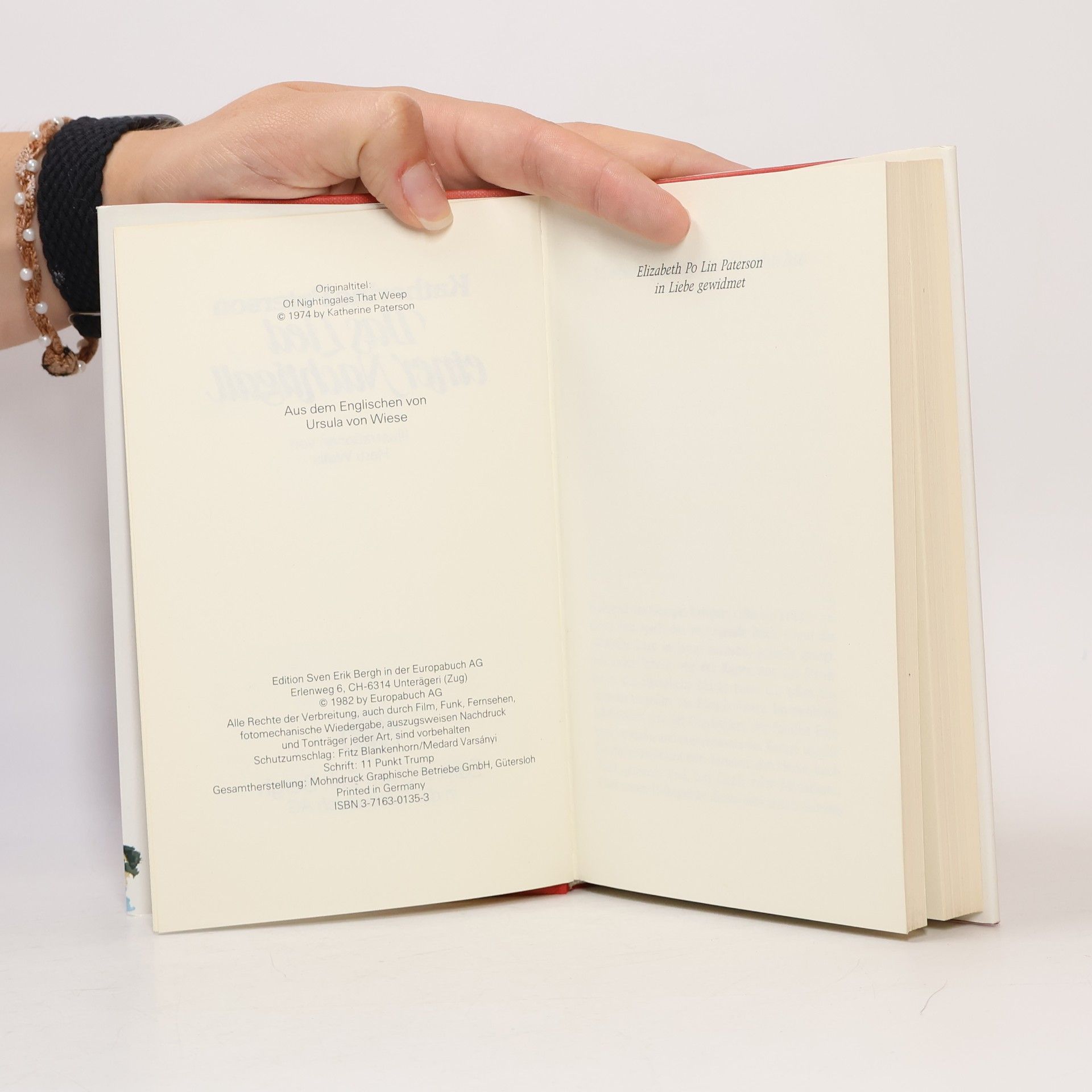 Katherine Paterson Das Lied einer Nachtigall