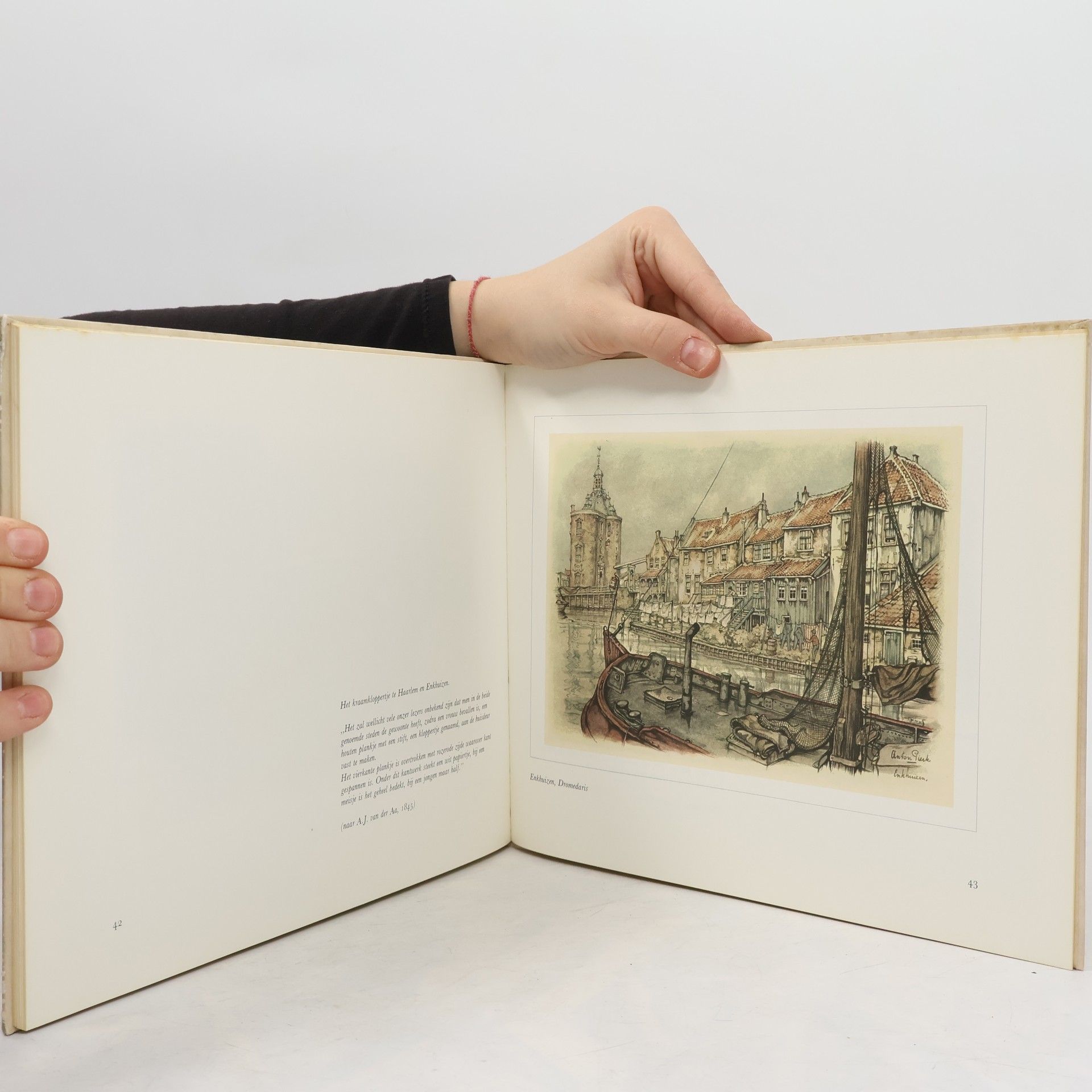 Anton Pieck Langs de waterkant (De Wereld van Anton Pieck)