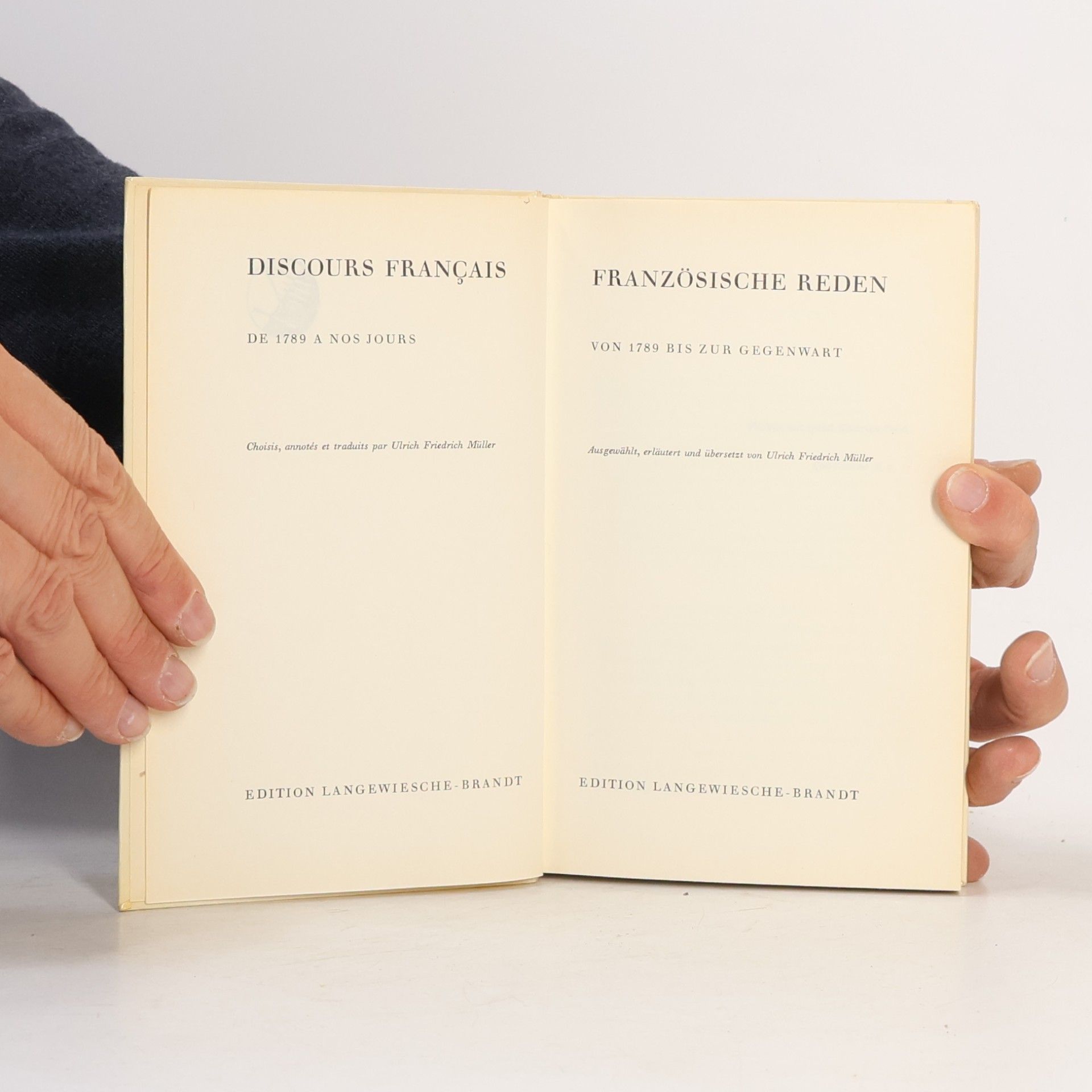 Kolektiv autorů Französische Reden. Discours Français