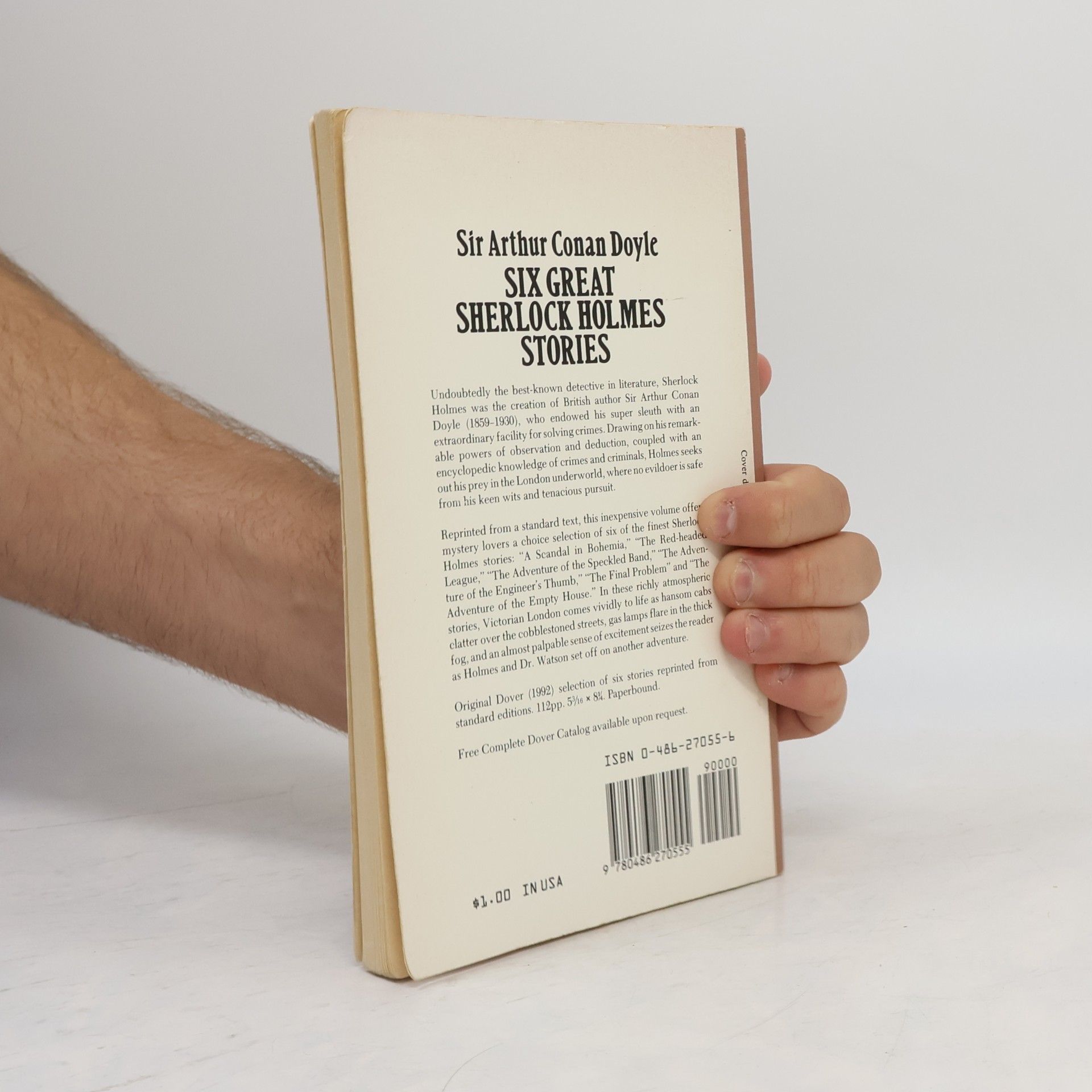 Arthur Conan Doyle Six Great Sherlock Holmes Stories