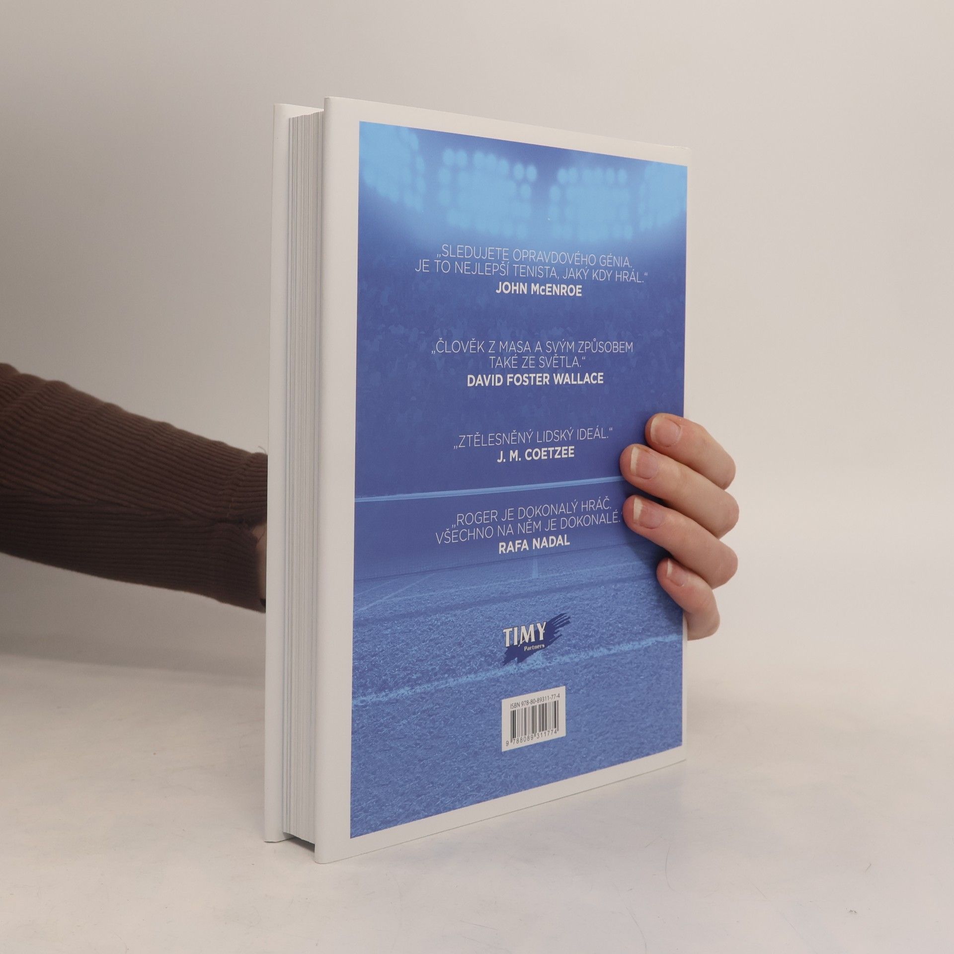 Mark Hodgkinson Fedegrafika : grafická biografie tenisového génia Rogera Federera