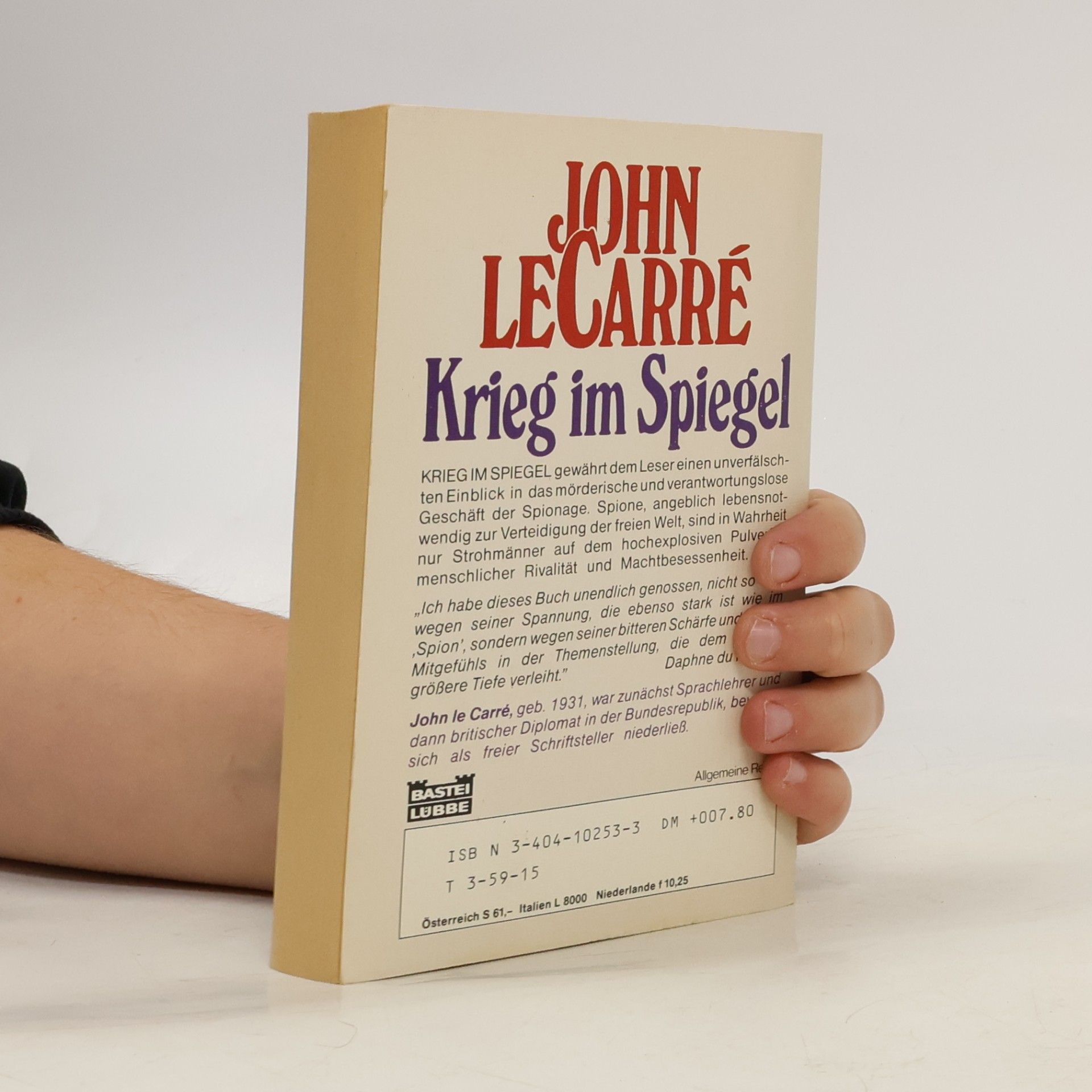 John le Carré Krieg im Spiegel