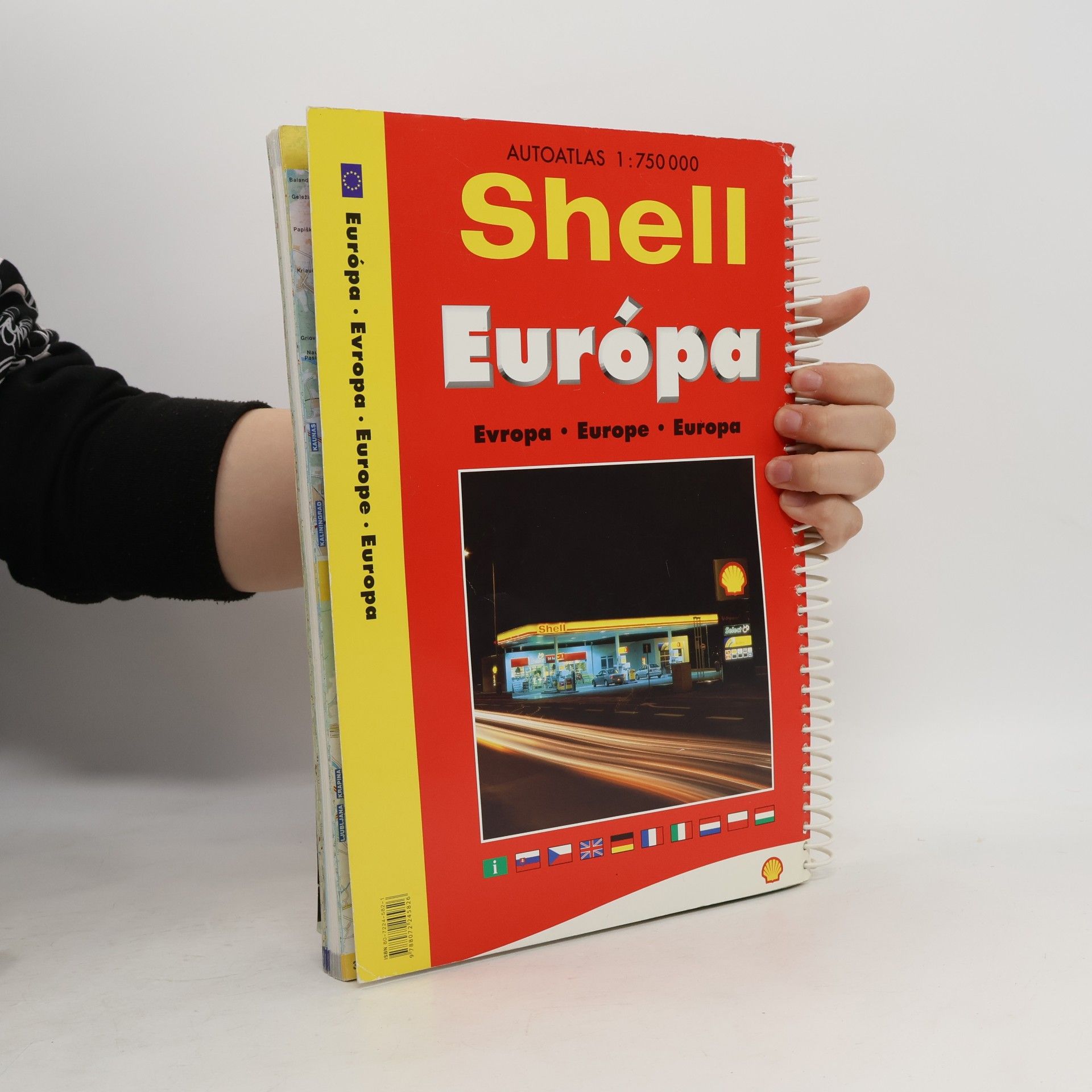 Autorenkollektiv Autoatlas : Evropa 1:750 000