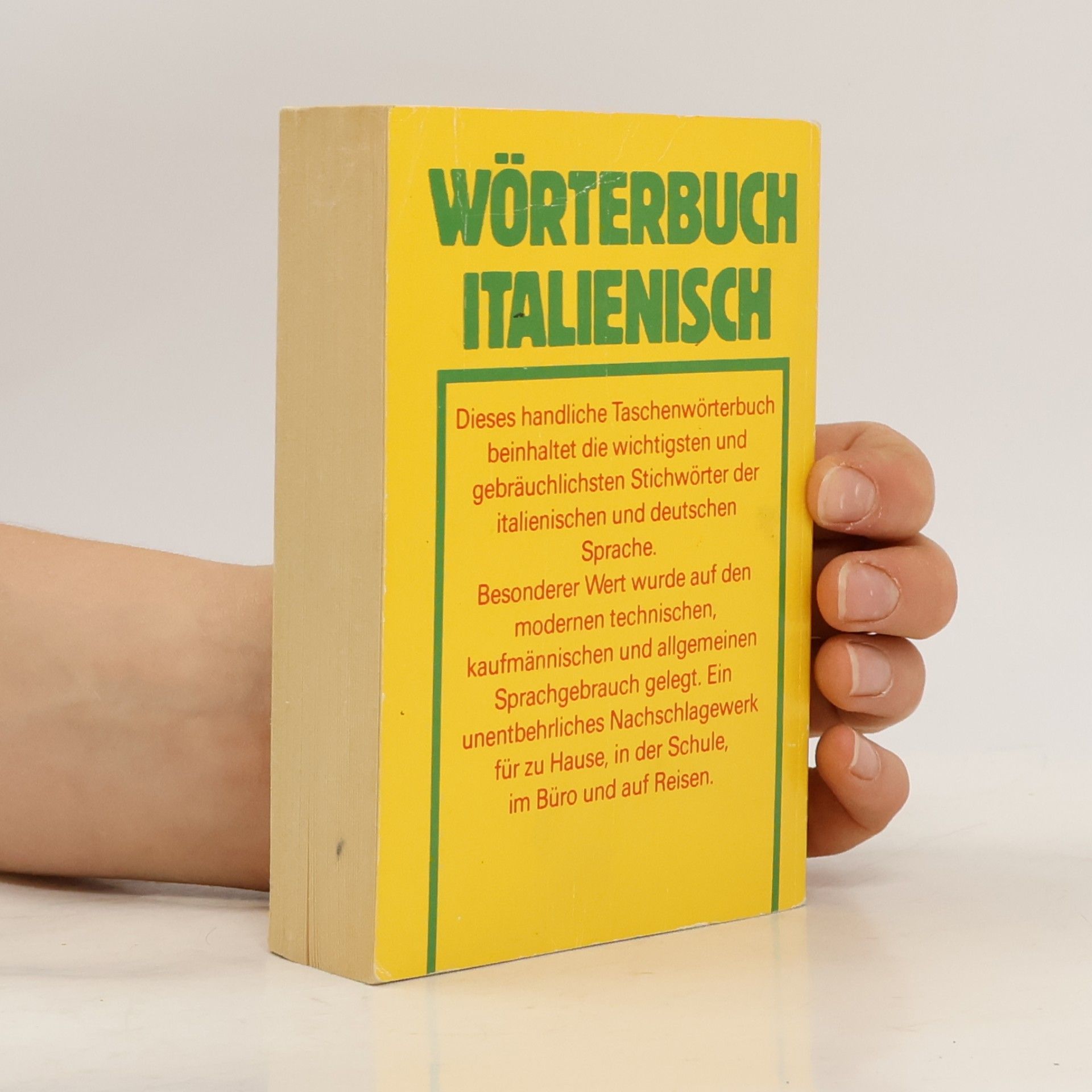 Wörterbuch italienisch